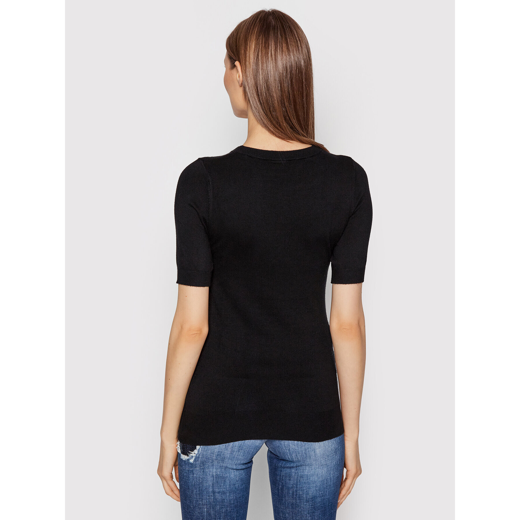 Guess Блуза W2RR28 Z2NQ0 Черен Slim Fit - Pepit.bg