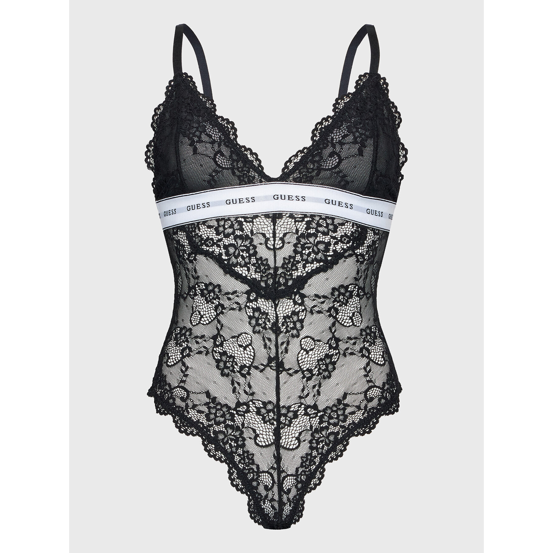 Guess Боди Belle O2BM00 KBBT0 Черен Slim Fit - Pepit.bg