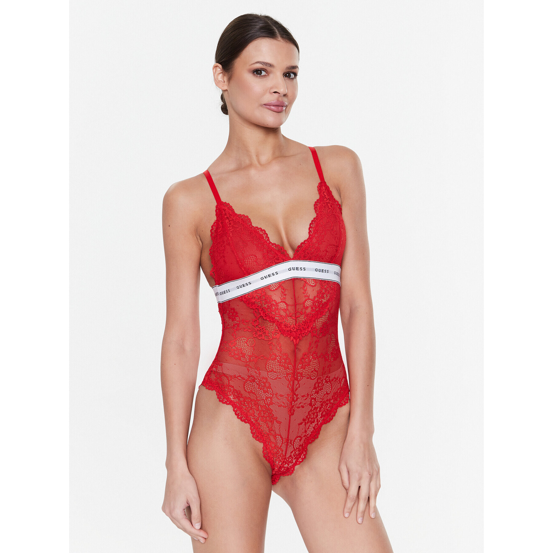 Guess Боди Belle O2BM00 KBBT0 Червен - Pepit.bg