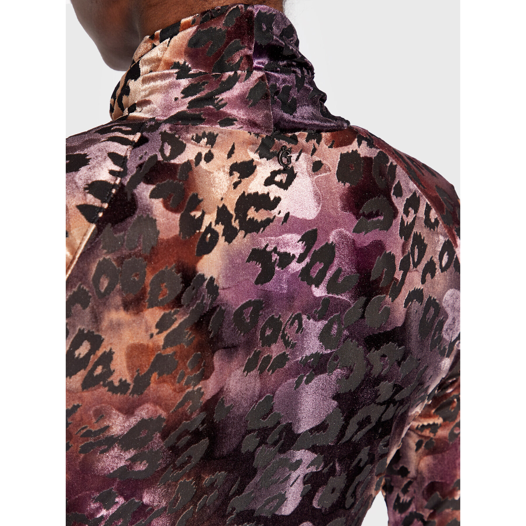 Guess Боди Coco W2BP23 KBDS0 Виолетов Slim Fit - Pepit.bg
