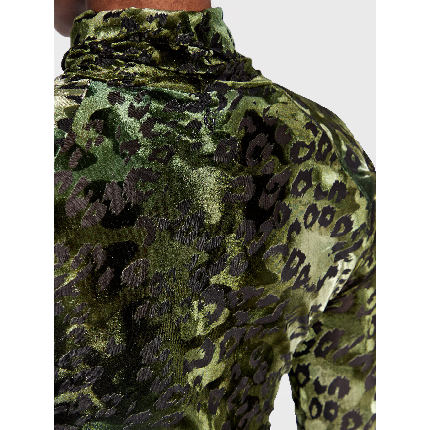 Guess Боди Coco W2BP23 KBDS0 Зелен Slim Fit - Pepit.bg