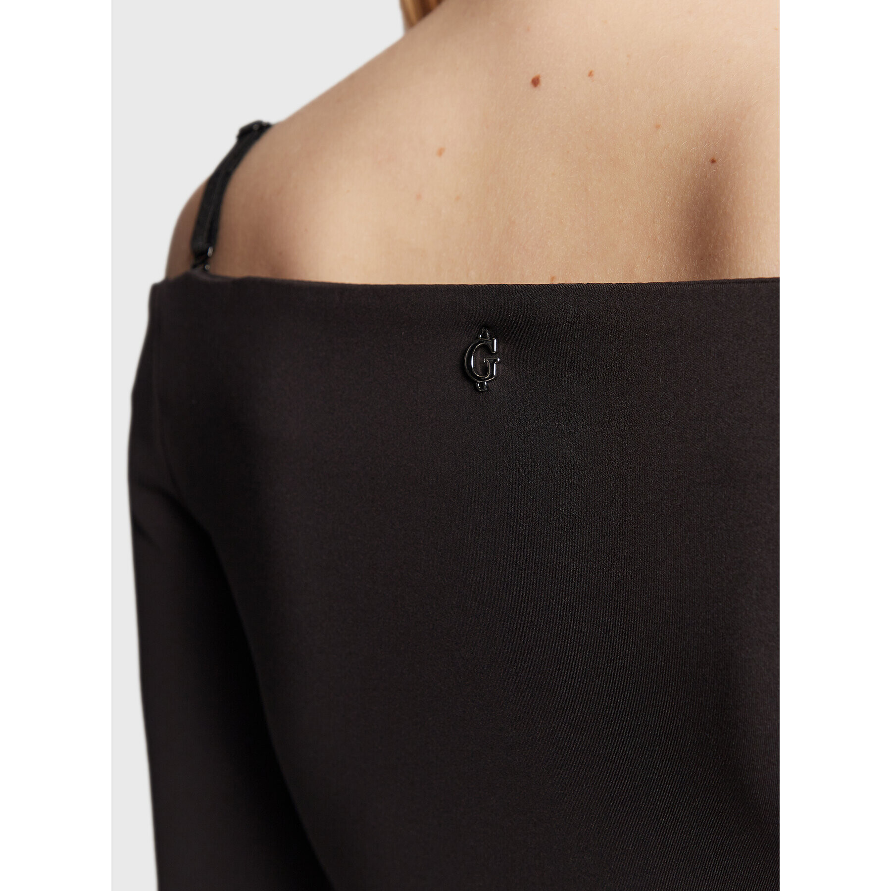 Guess Боди Eva W3RP30 KAZS0 Черен Slim Fit - Pepit.bg