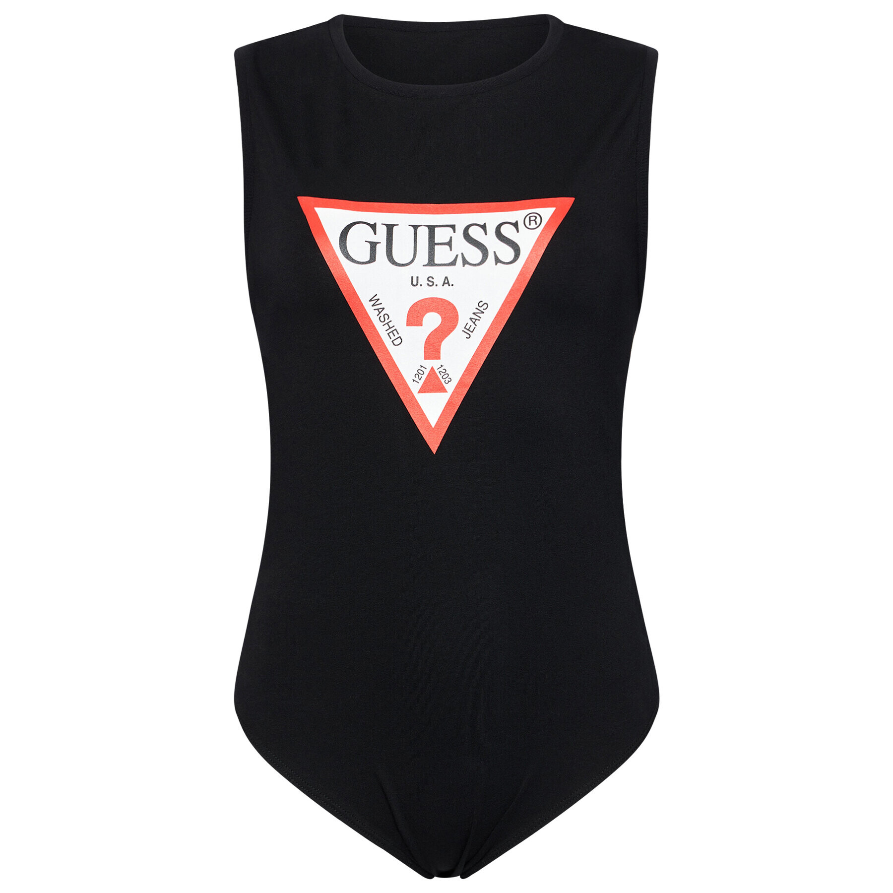 Guess Боди Helena W1GP36 J1311 Черен Slim Fit - Pepit.bg