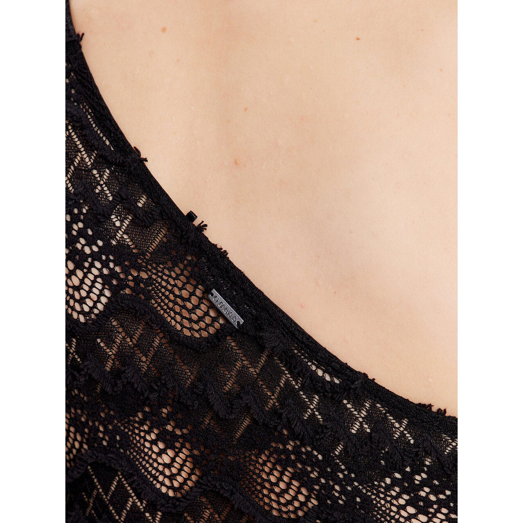 Guess Боди Liza W3GP29 KBPQ0 Черен Slim Fit - Pepit.bg