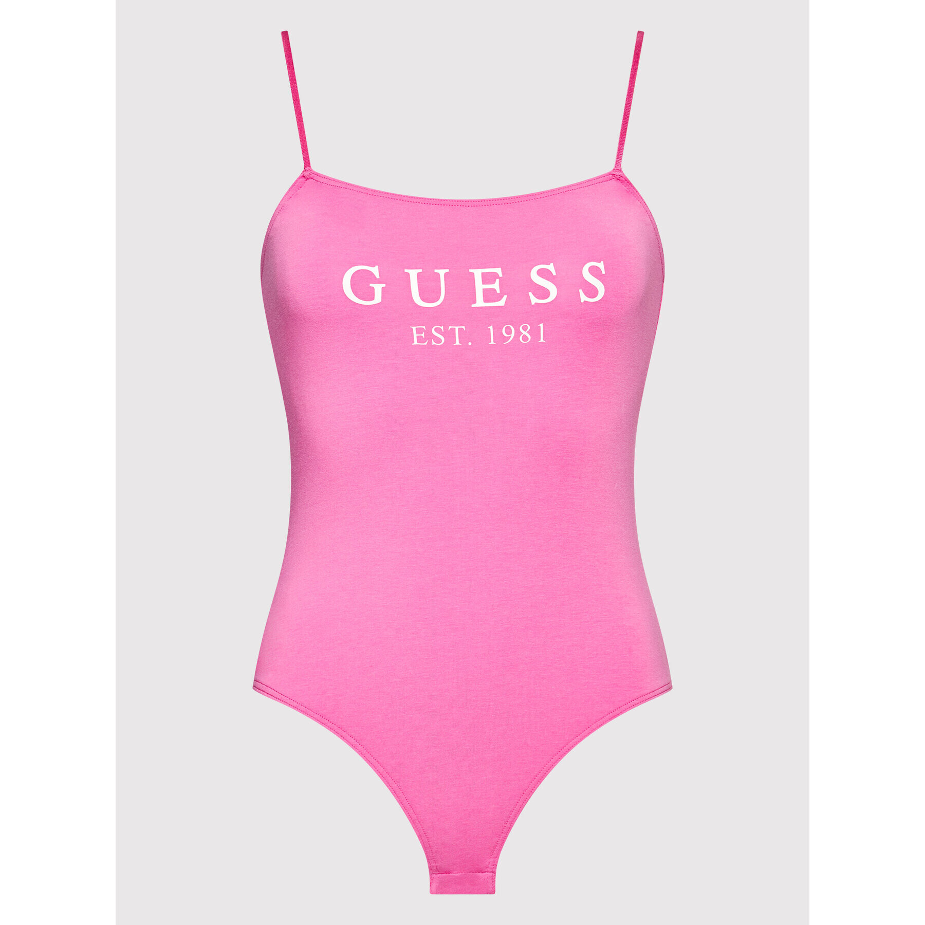 Guess Боди O2GM12 JR07A Розов Slim Fit - Pepit.bg