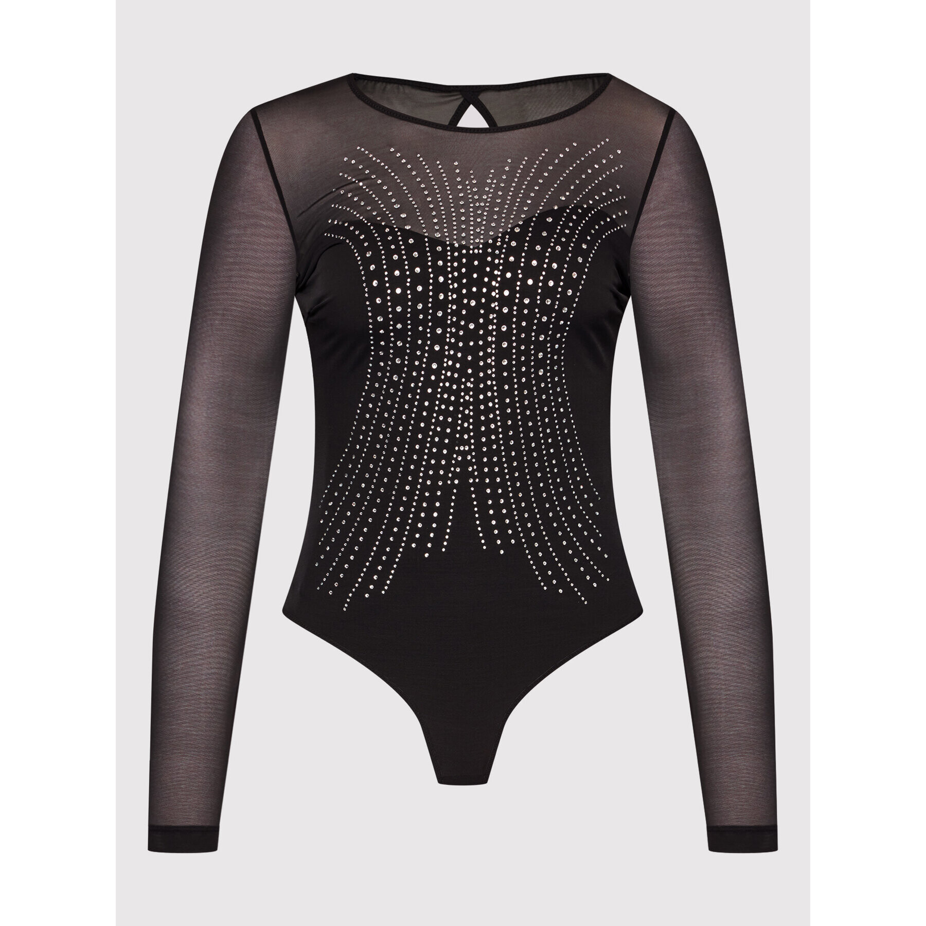 Guess Боди O2RM10 NT01O Черен Slim Fit - Pepit.bg