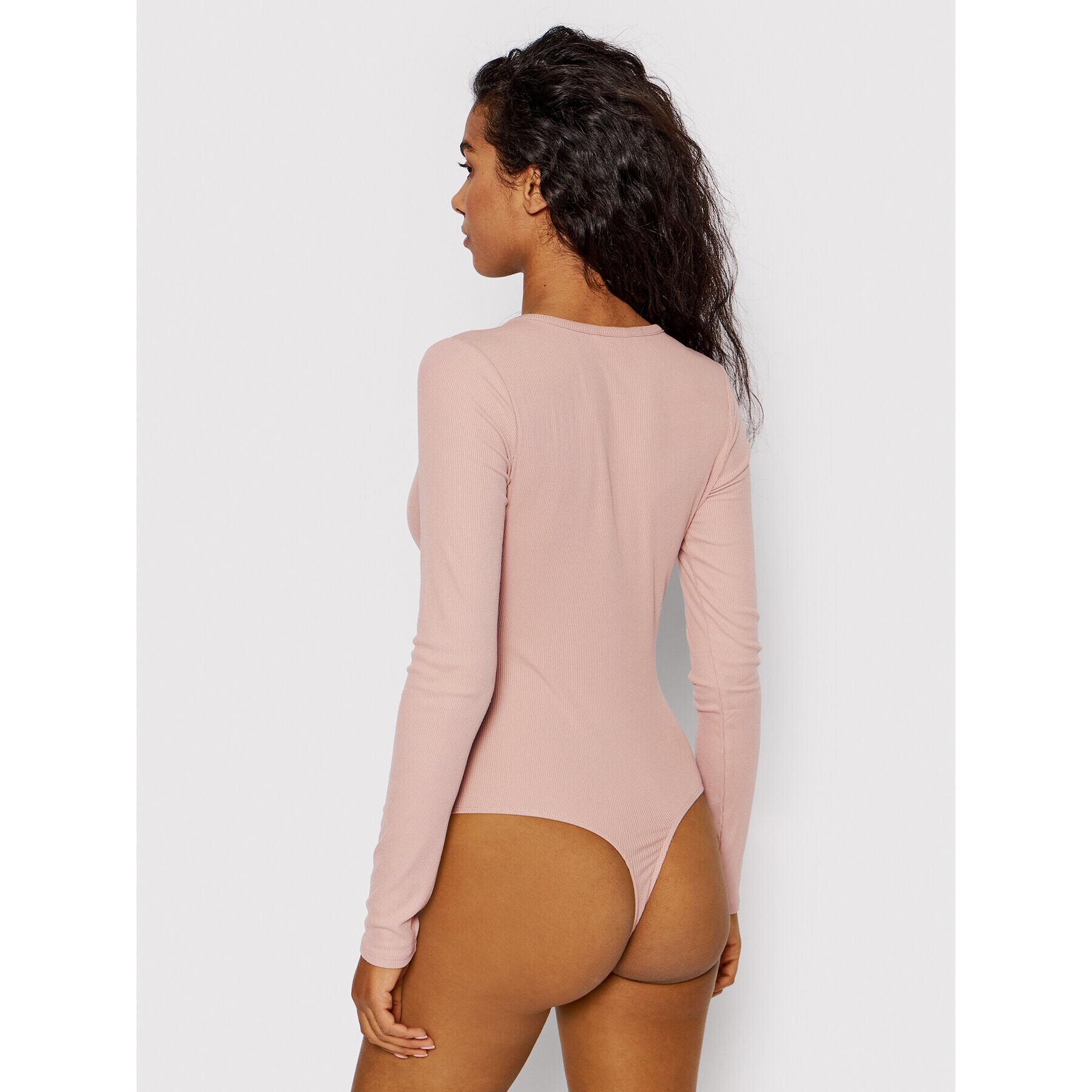 Guess Боди W2GP10 KAUW0 Розов Slim Fit - Pepit.bg