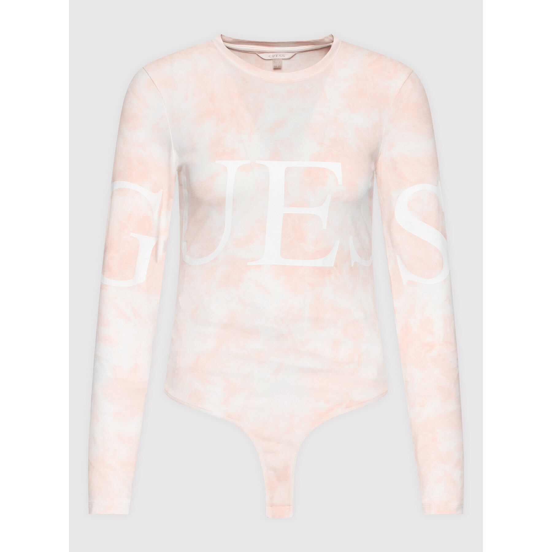 Guess Боди W2YI56 K9RW2 Розов Slim Fit - Pepit.bg