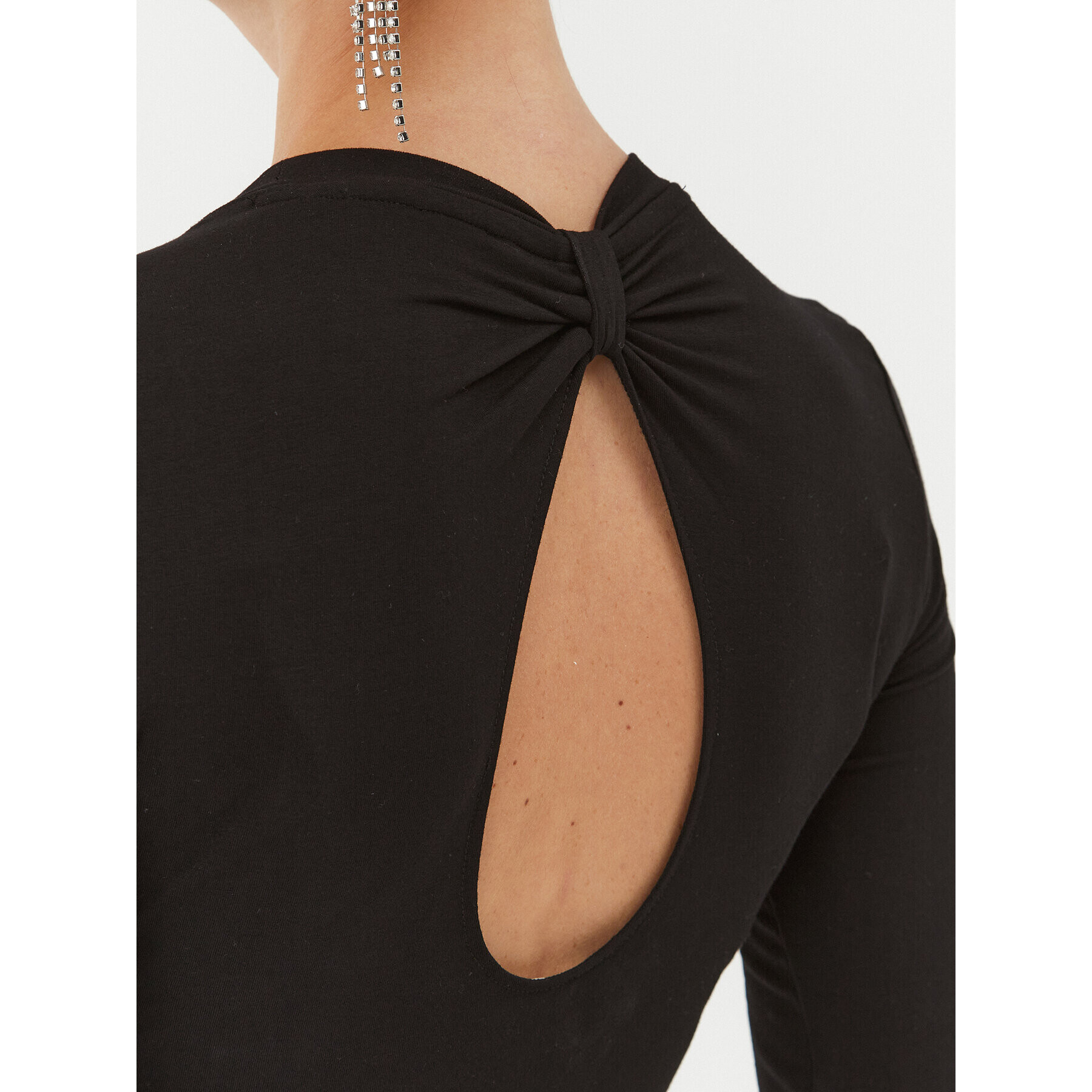 Guess Боди W3BP26 K68D2 Черен Slim Fit - Pepit.bg