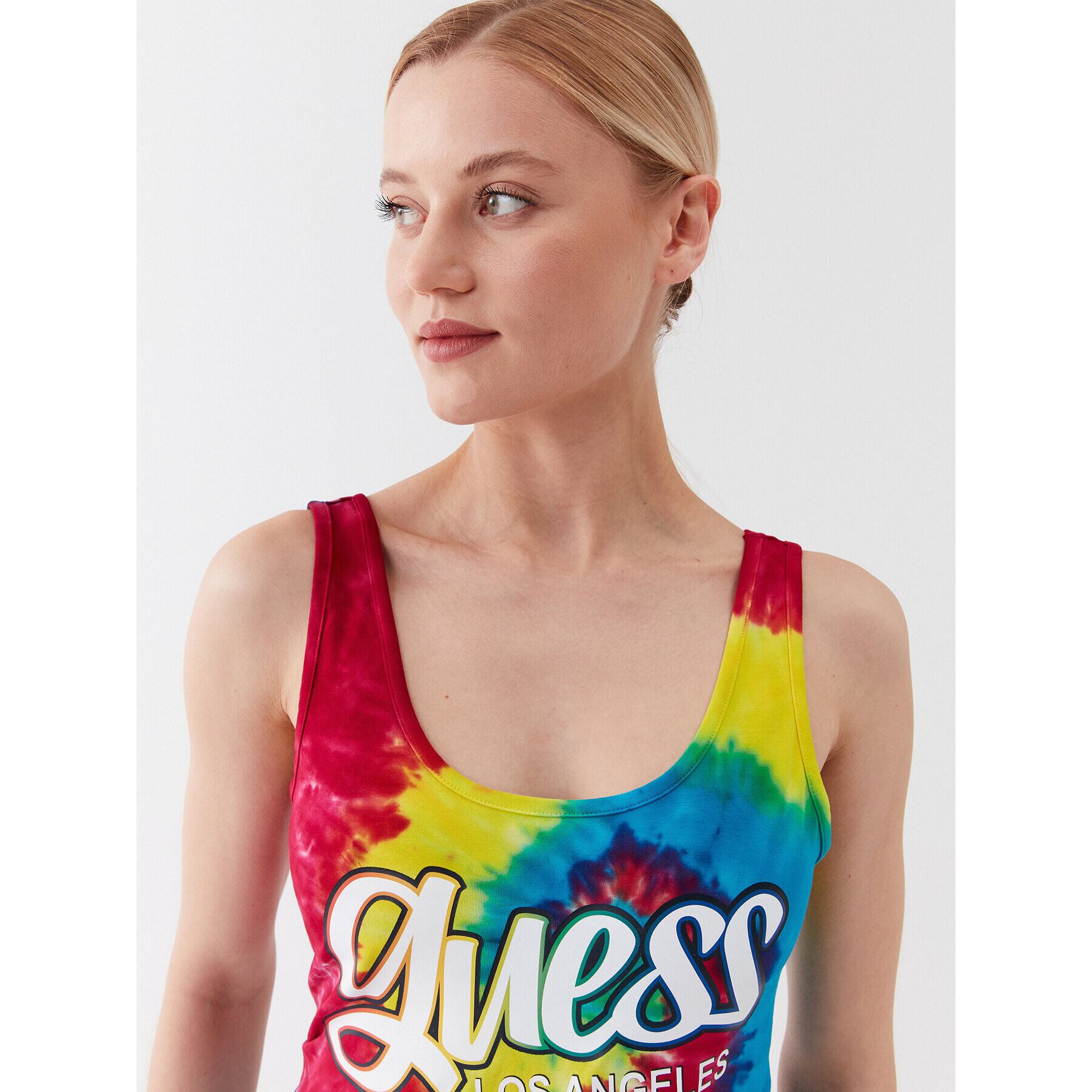 Guess Боди W3YP43 K9RW1 Цветен Slim Fit - Pepit.bg