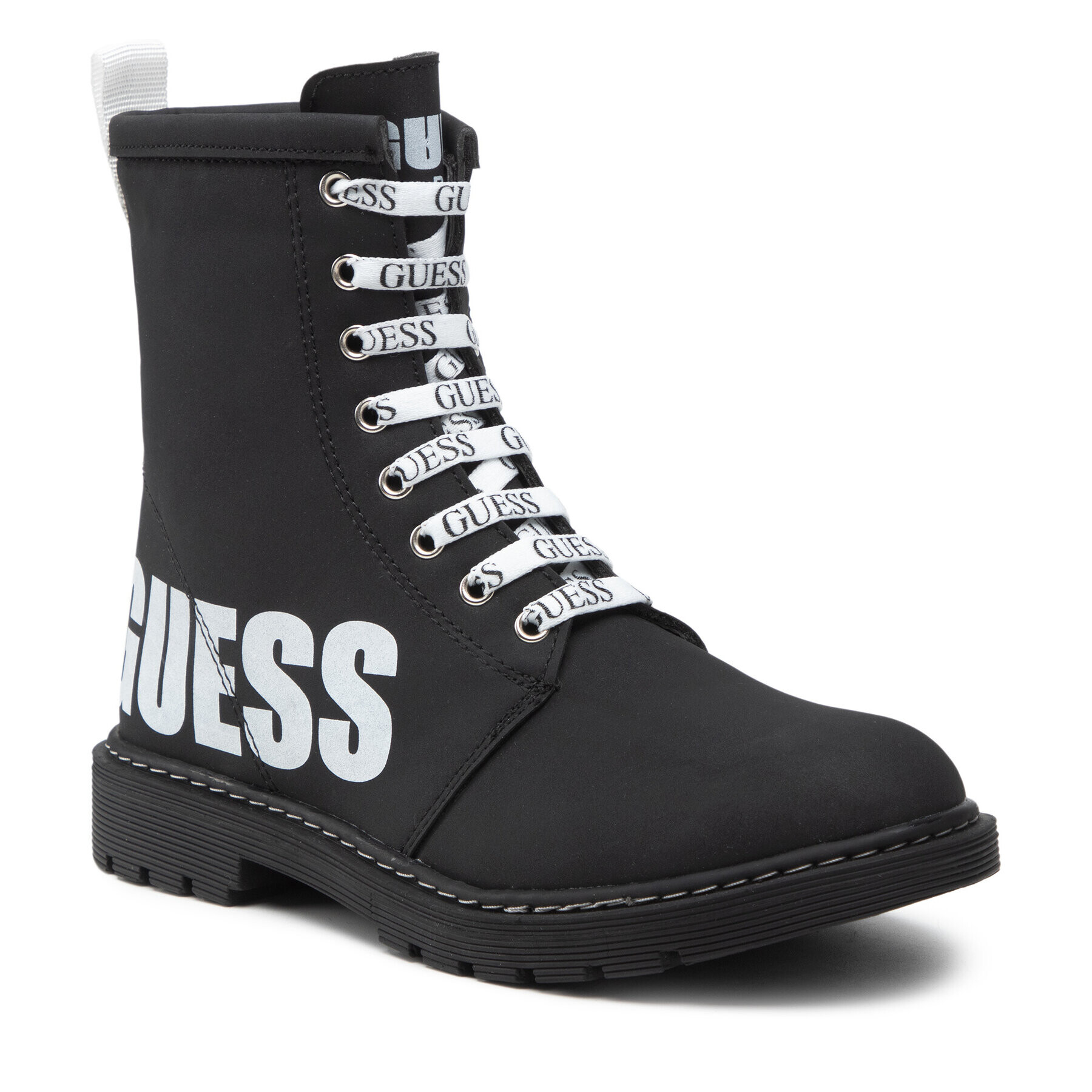Guess Боти FJJUL8 ESU10 Черен - Pepit.bg