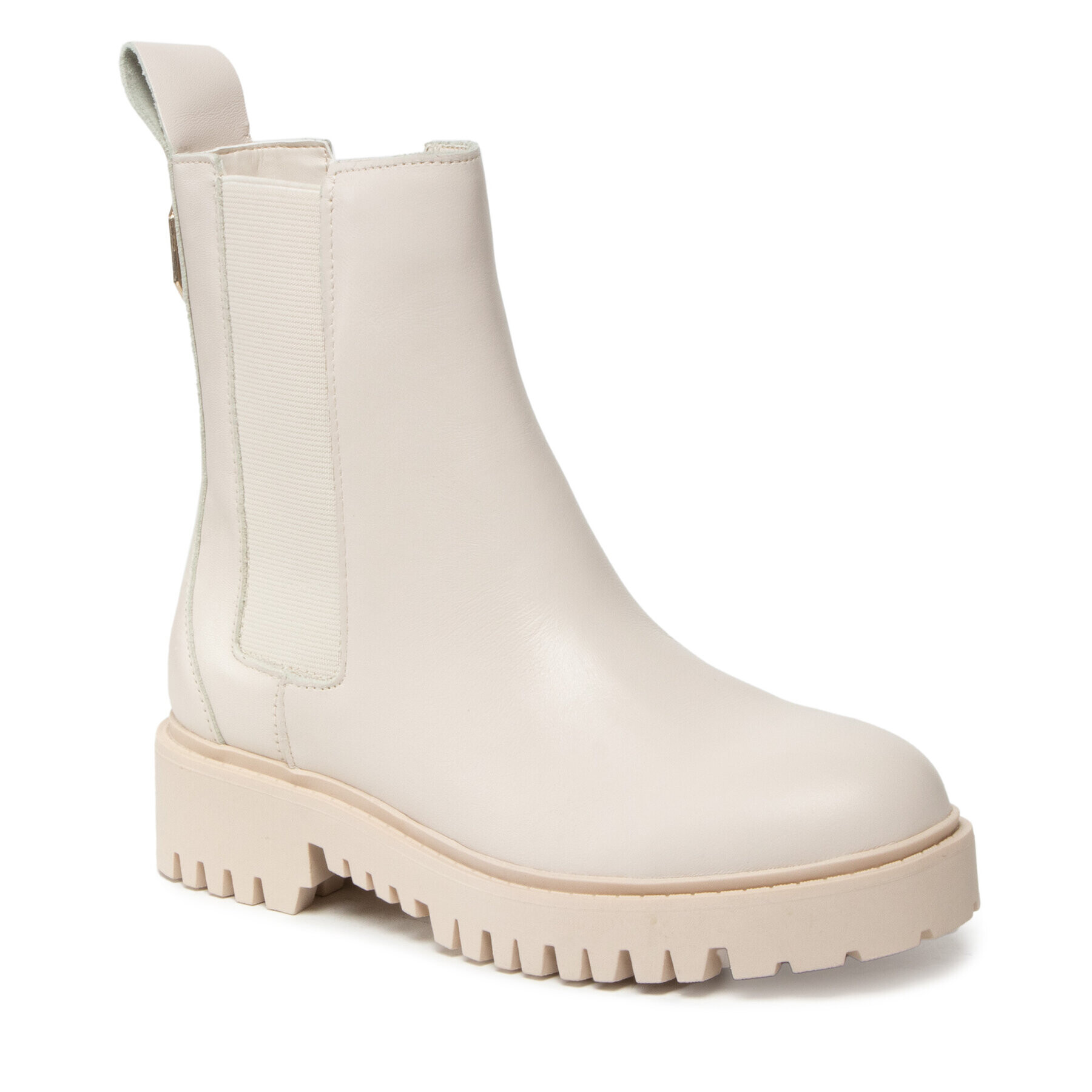 Guess Боти тип челси Oakess FL7OAK LEA10 Бежов - Pepit.bg