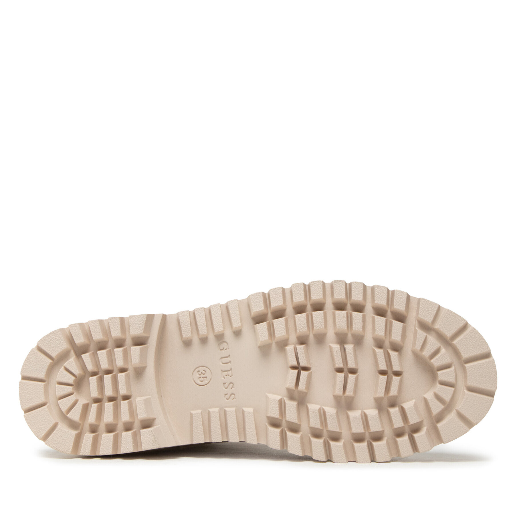 Guess Боти тип челси Oakess FL7OAK LEA10 Бежов - Pepit.bg