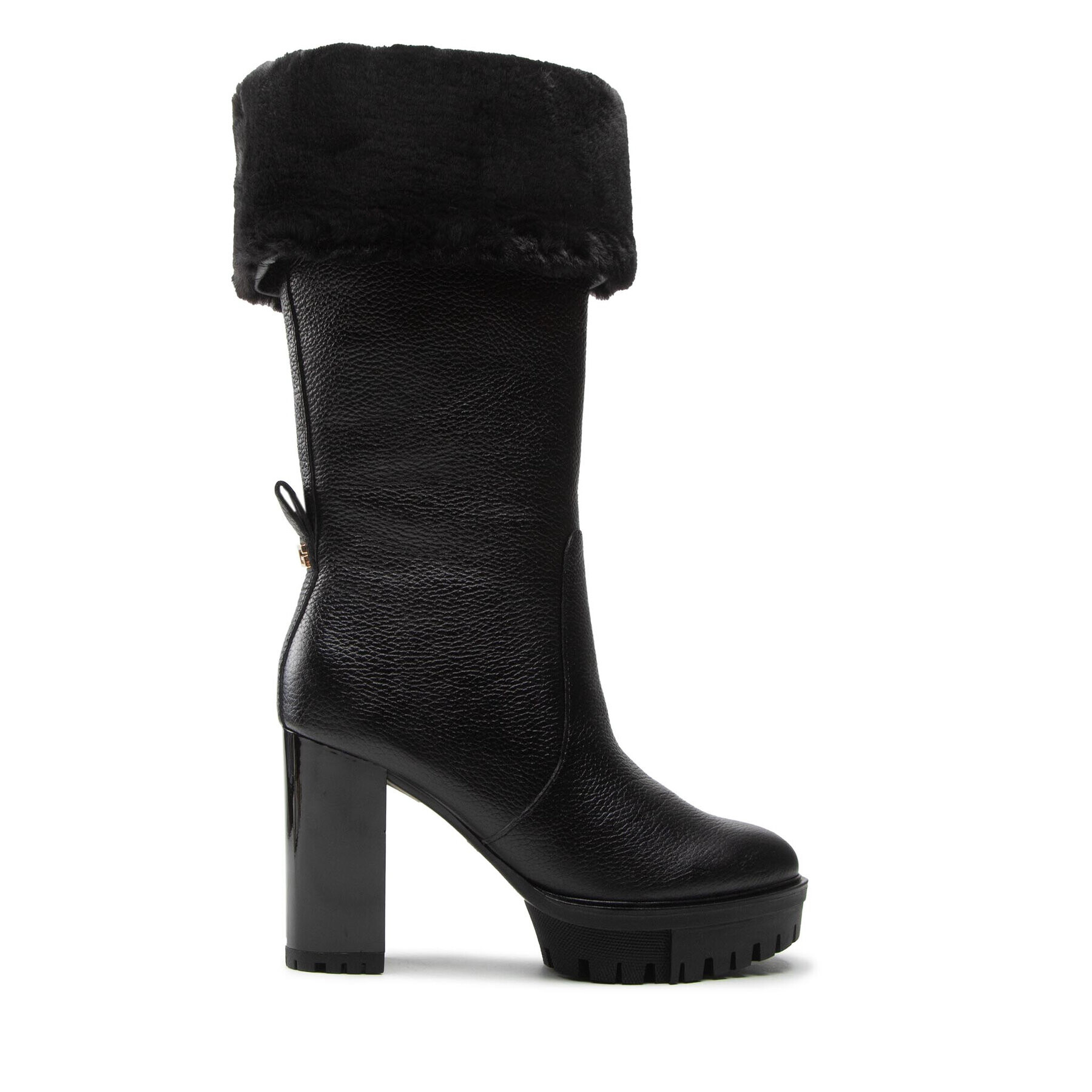Guess Ботуши Timoty FL8TMT LEA11 Черен - Pepit.bg