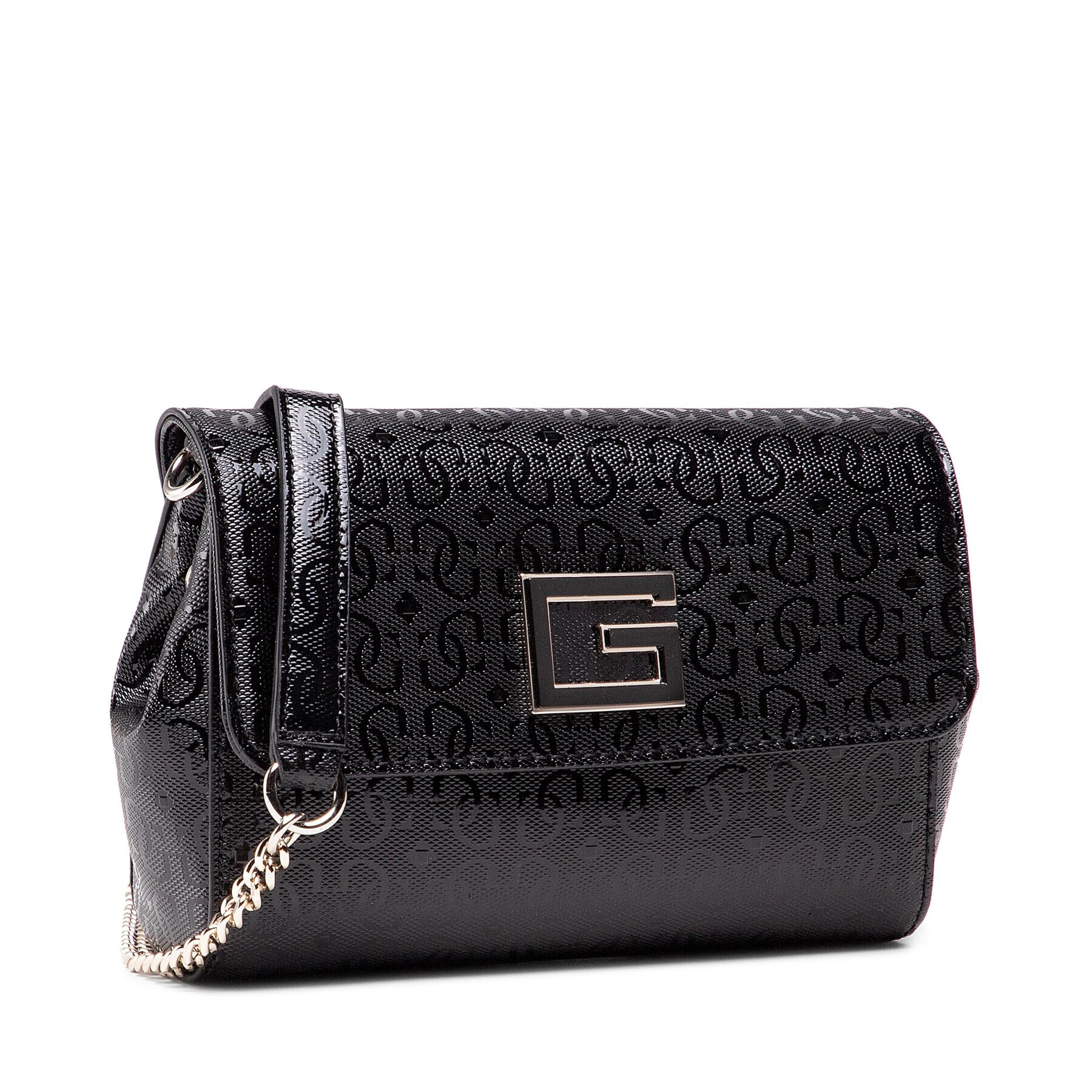 Guess Чанта за кръст Blane (GG) Mini HWGG81 26800 Черен - Pepit.bg