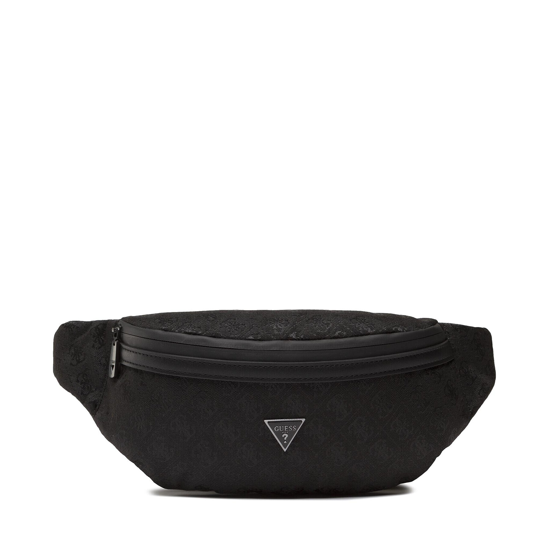 Guess Чанта за кръст Vezzola Jacquard Bum Bag HMVZLJ P2230 Черен - Pepit.bg