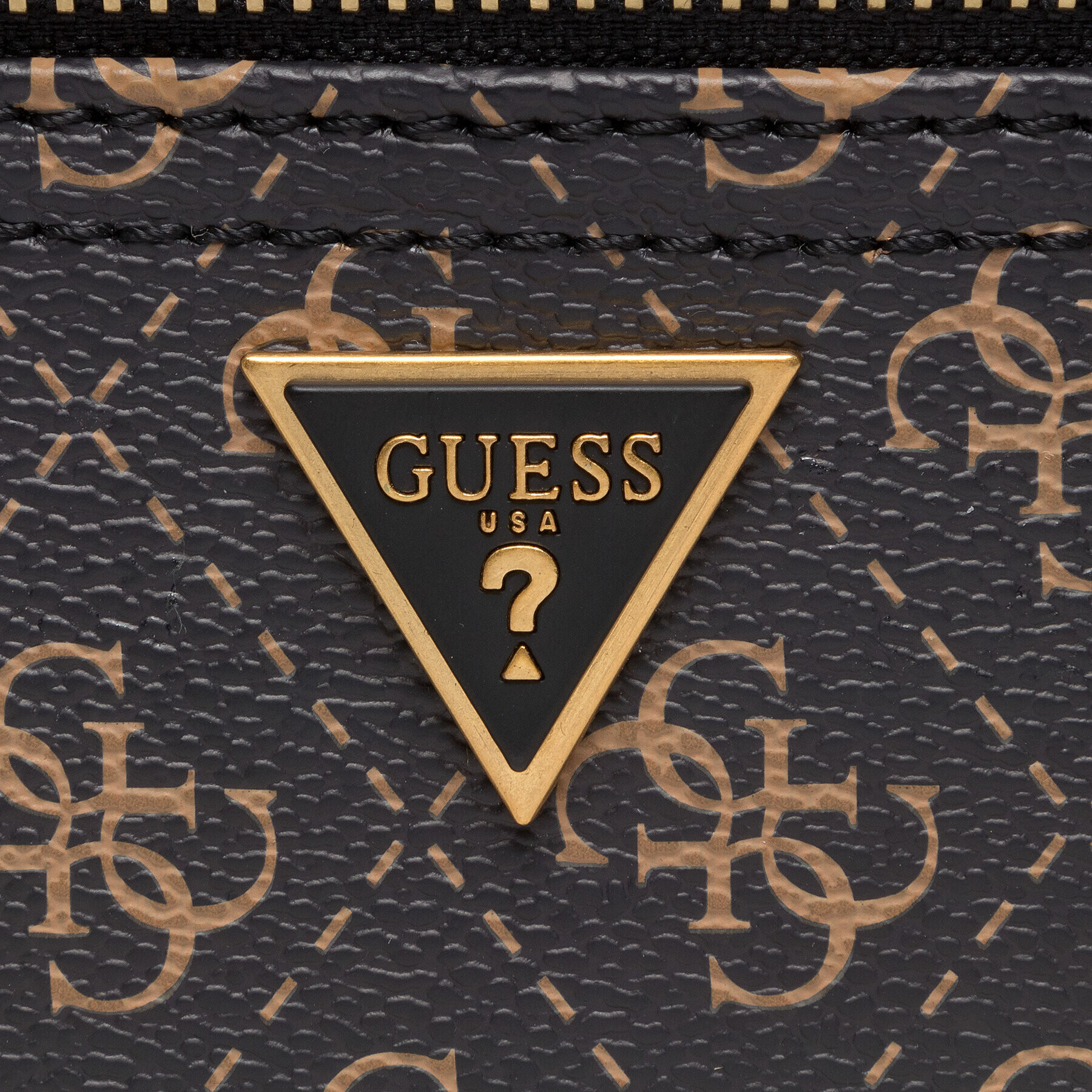 Guess Чанта за кръст Vezzola Mini Bags HMVZLA P2294 Кафяв - Pepit.bg