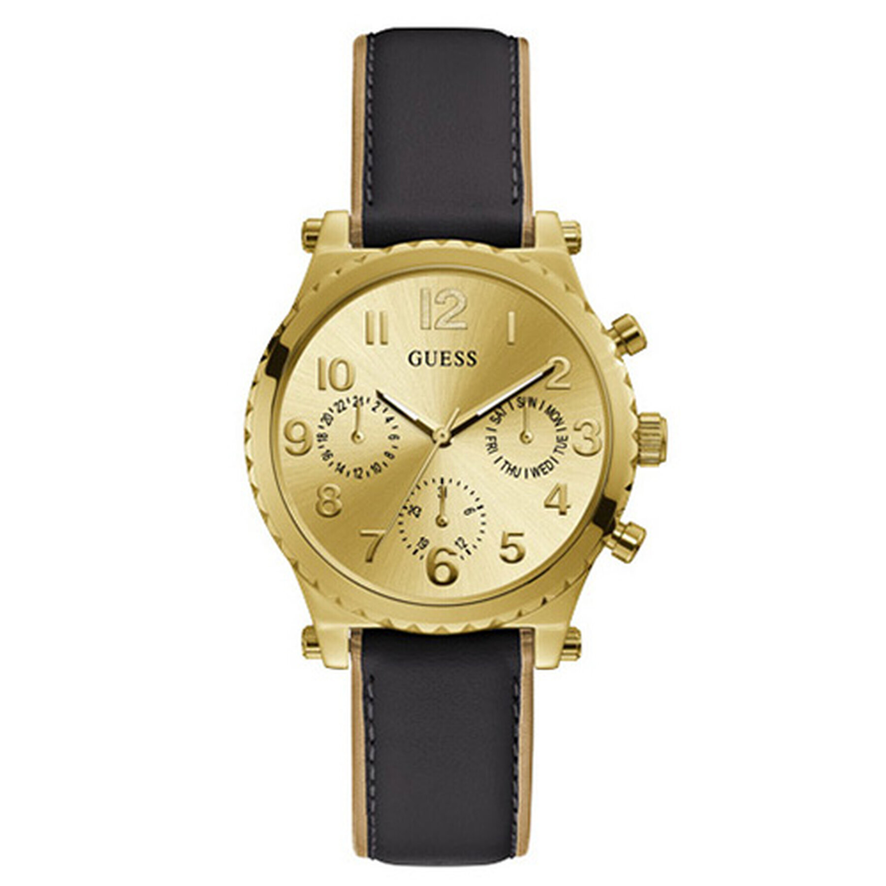 Guess Часовник Athena GW0036L2 Черен - Pepit.bg
