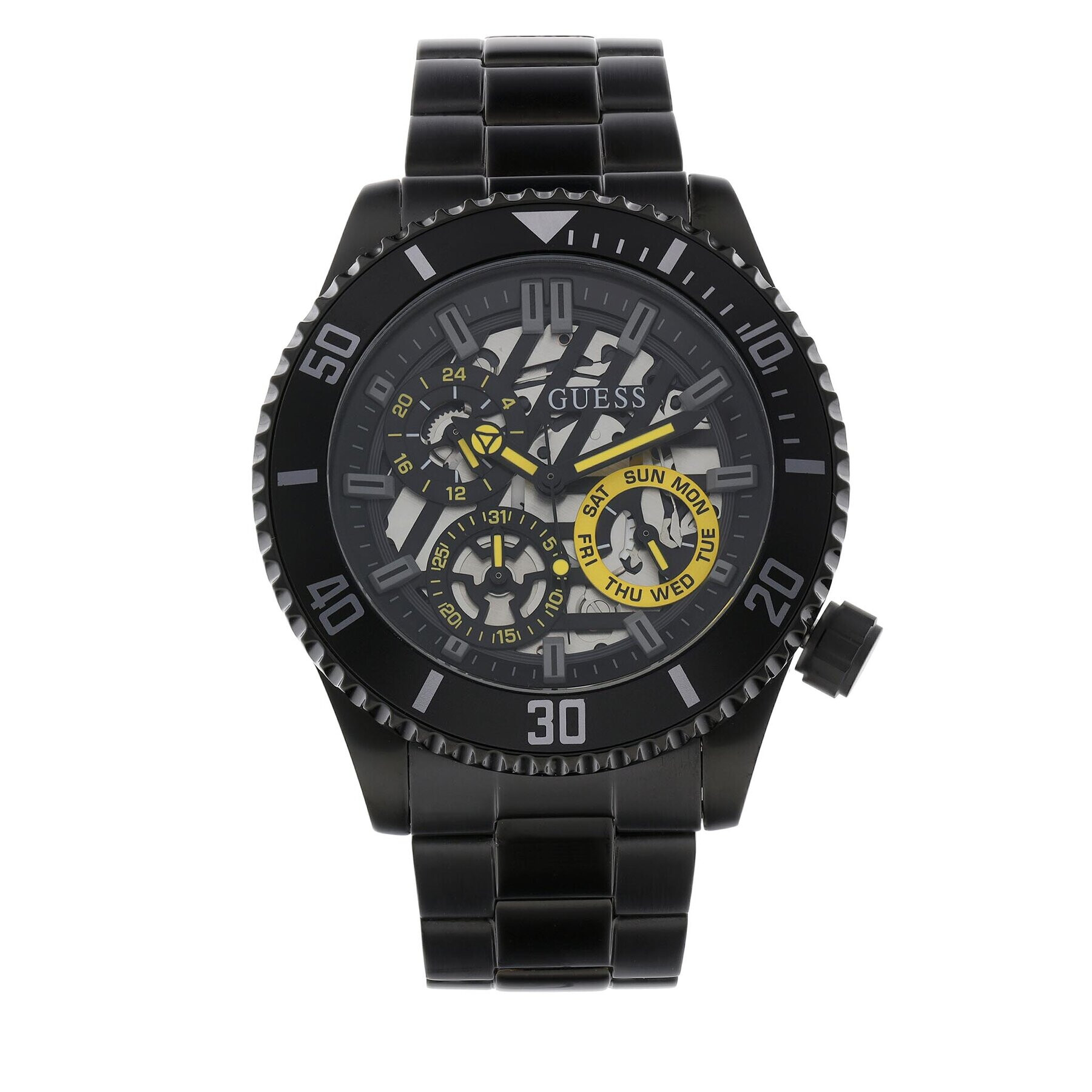 Guess Часовник Axle GW0488G3 Черен - Pepit.bg