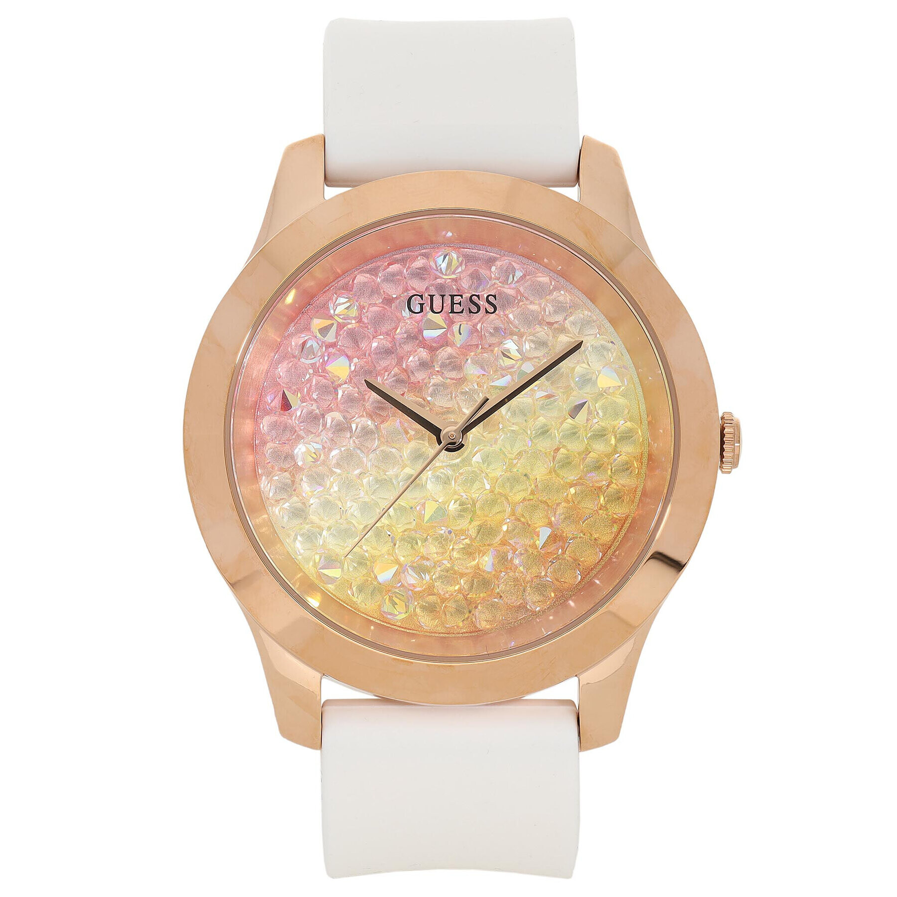 Guess Часовник Crush W1223L3 Бял - Pepit.bg
