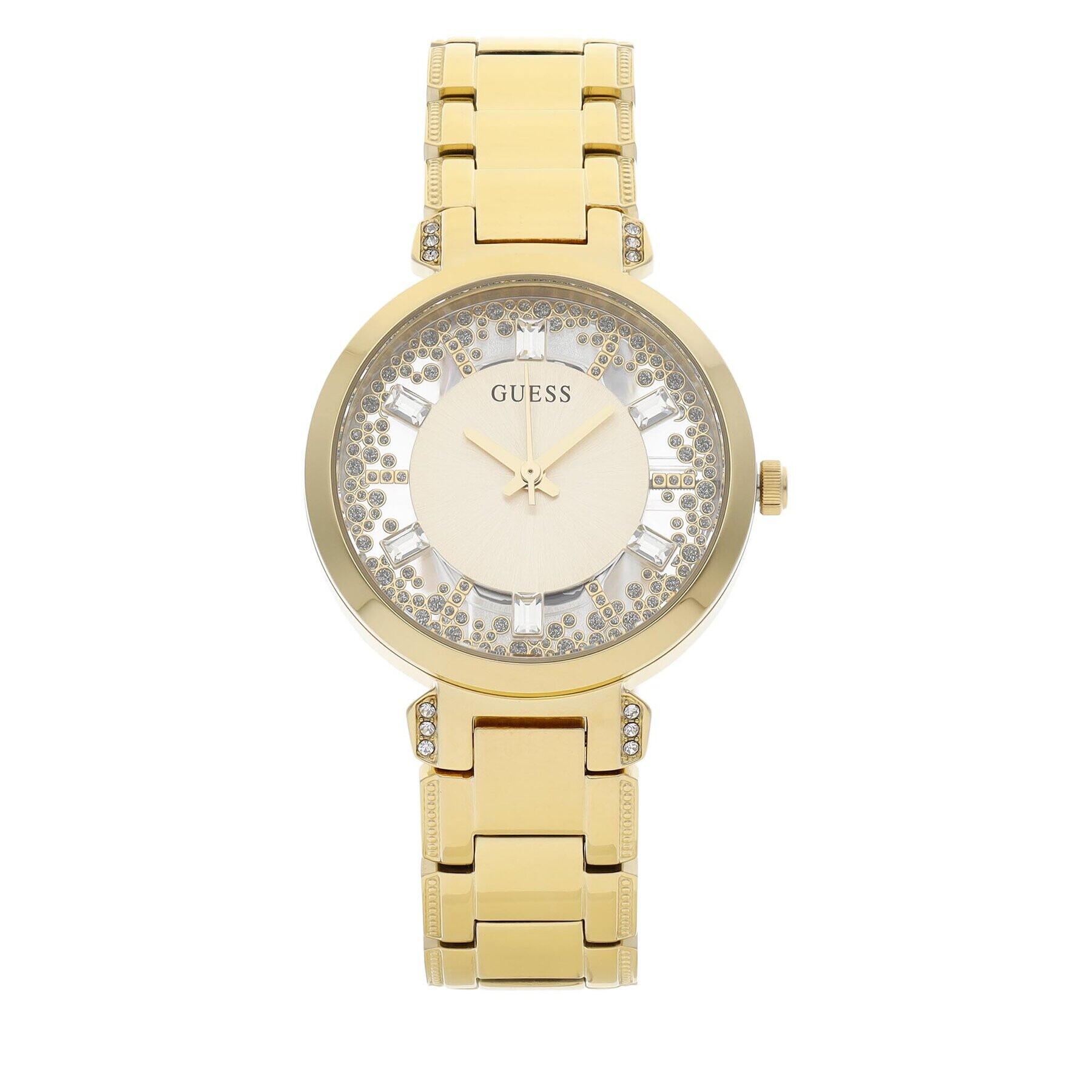 Guess Часовник Crystal GW0470L2 Златист - Pepit.bg