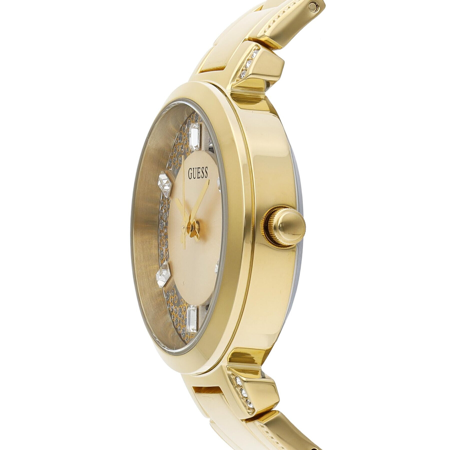 Guess Часовник Crystal GW0470L2 Златист - Pepit.bg