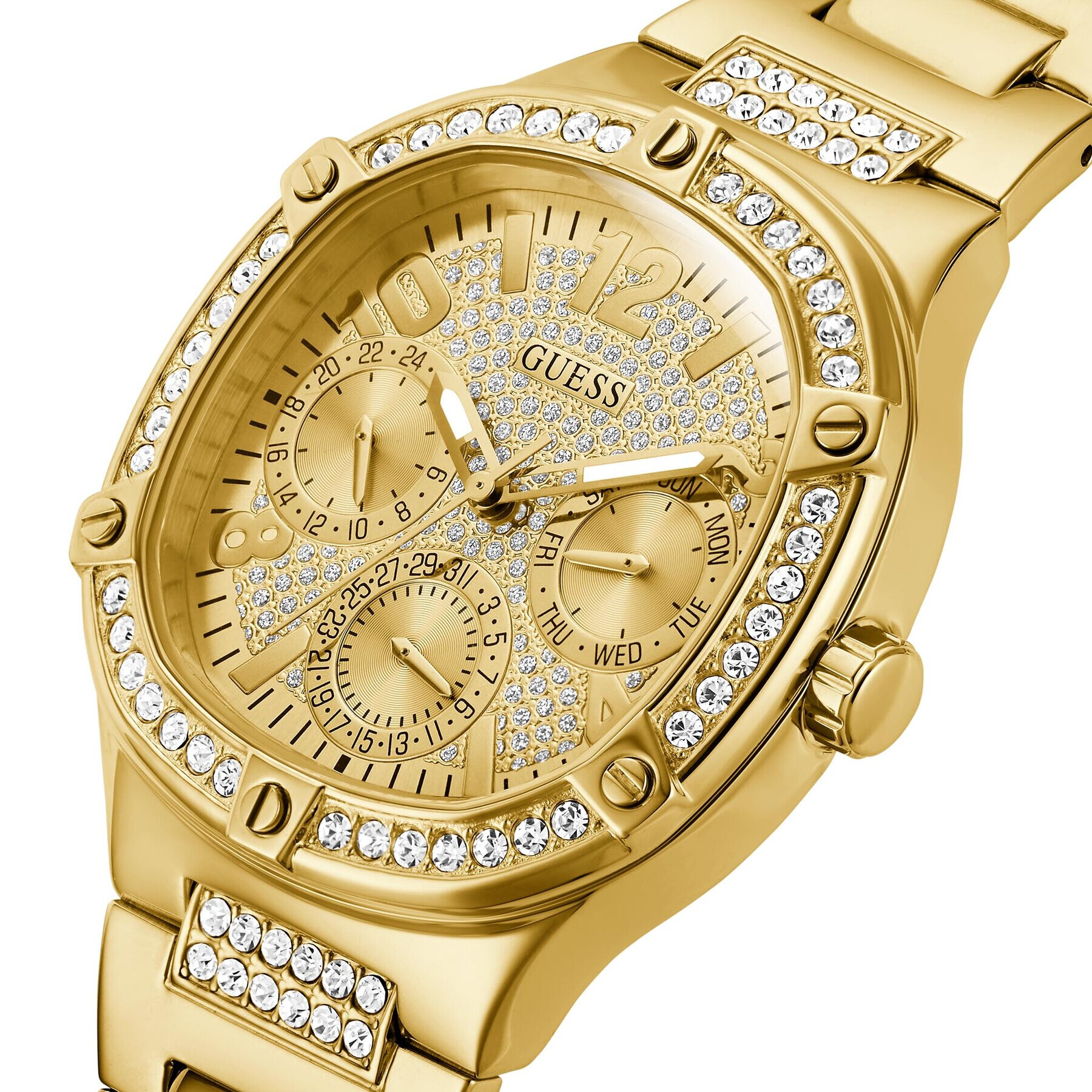 Guess Часовник Duchess GW0558L2 Златист - Pepit.bg