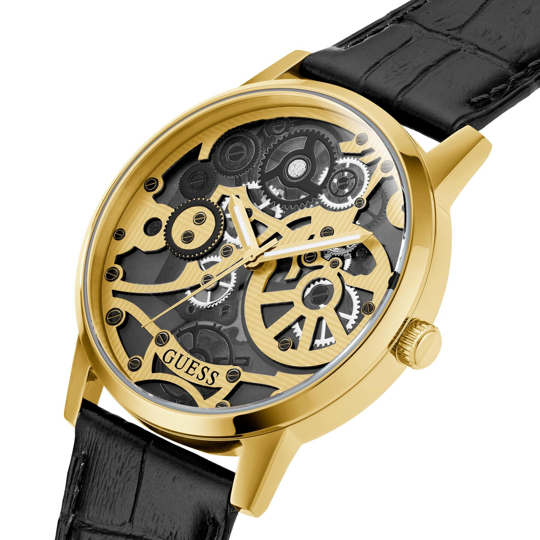 Guess Часовник GW0570G1 Черен - Pepit.bg