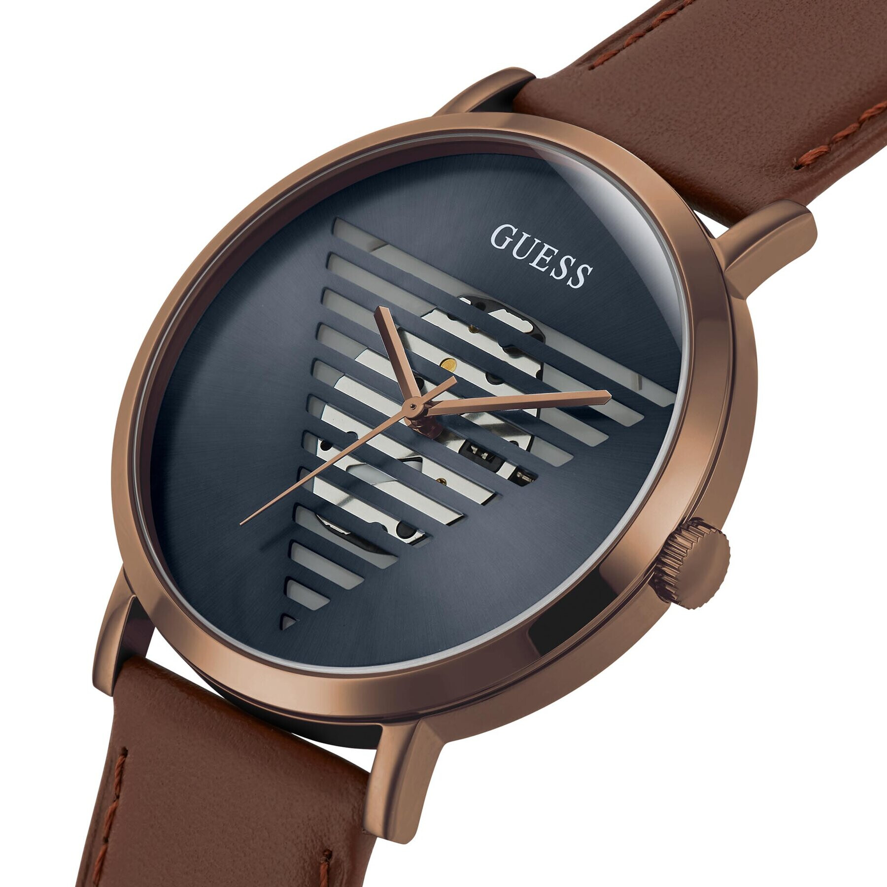 Guess Часовник Idol GW0503G4 Кафяв - Pepit.bg