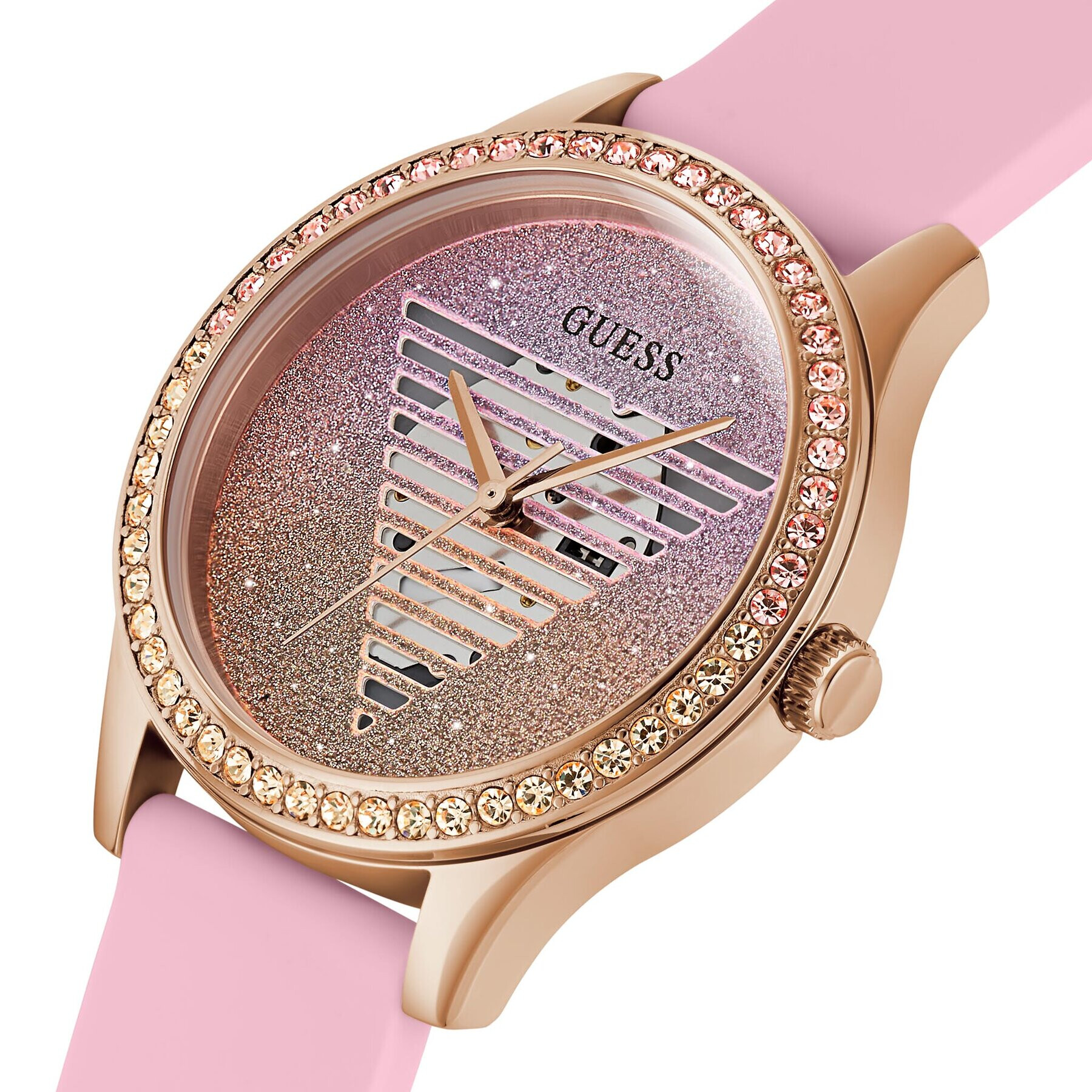 Guess Часовник Idol GW0530L4 Розов - Pepit.bg