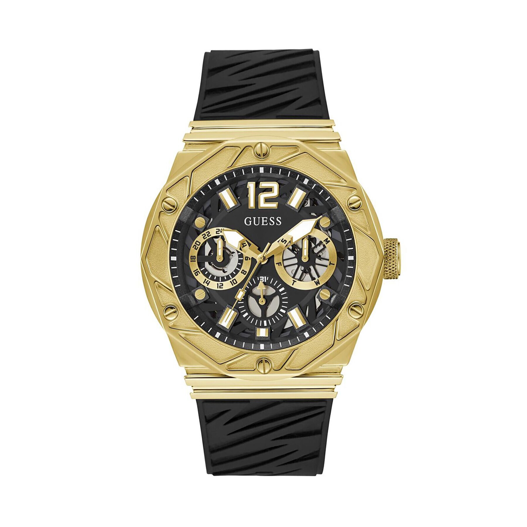 Guess Часовник Indy GW0634G2 Черен - Pepit.bg