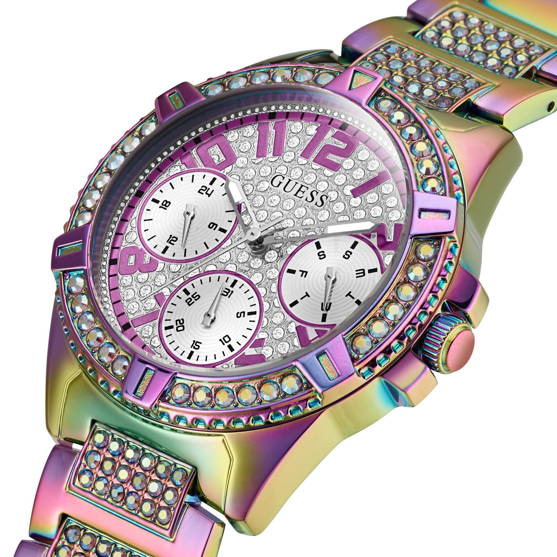 Guess Часовник Lady GW0044L1 Розов - Pepit.bg