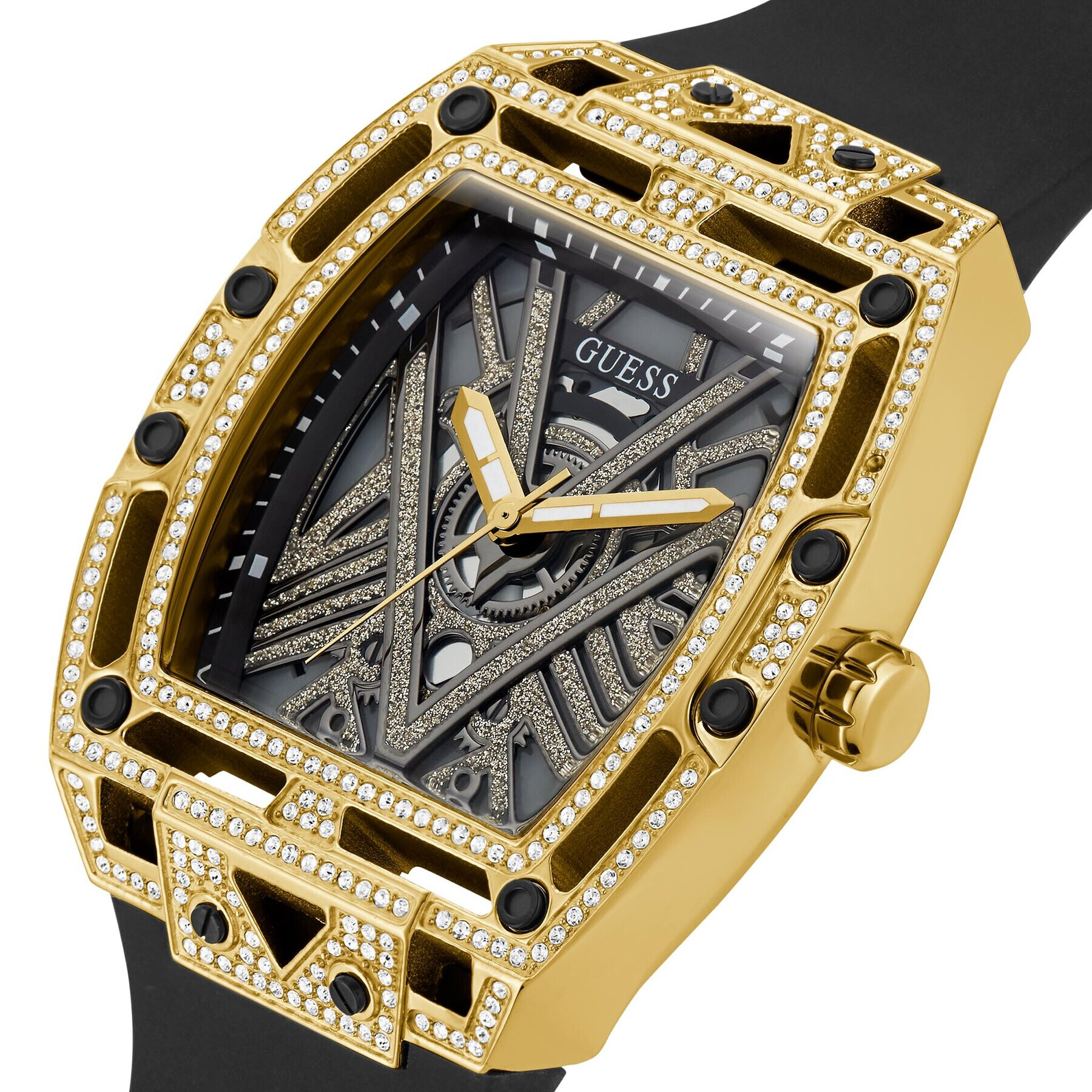 Guess Часовник Legend GW0564G1 Черен - Pepit.bg