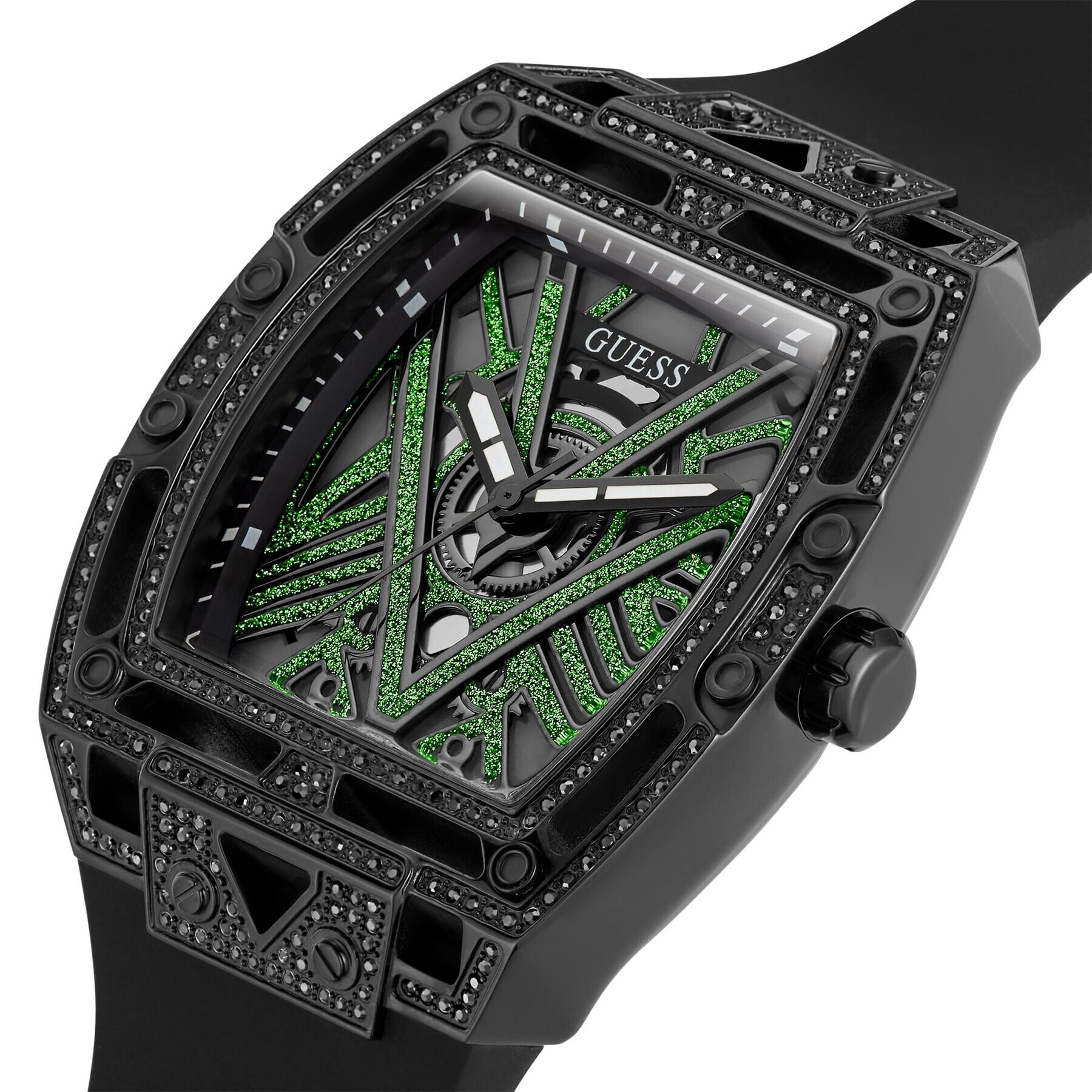 Guess Часовник Legend GW0564G2 Черен - Pepit.bg