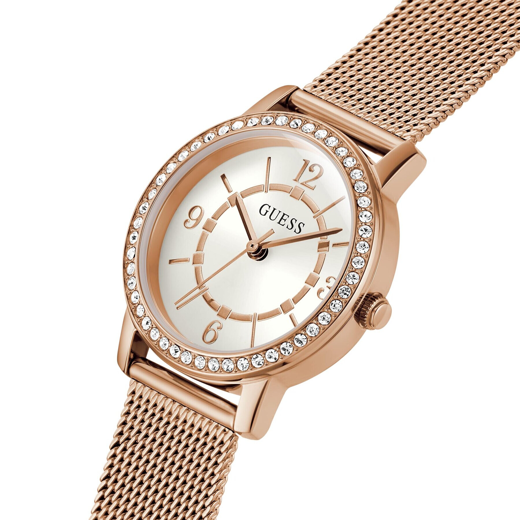 Guess Часовник Melody GW0534L3 Розово злато - Pepit.bg