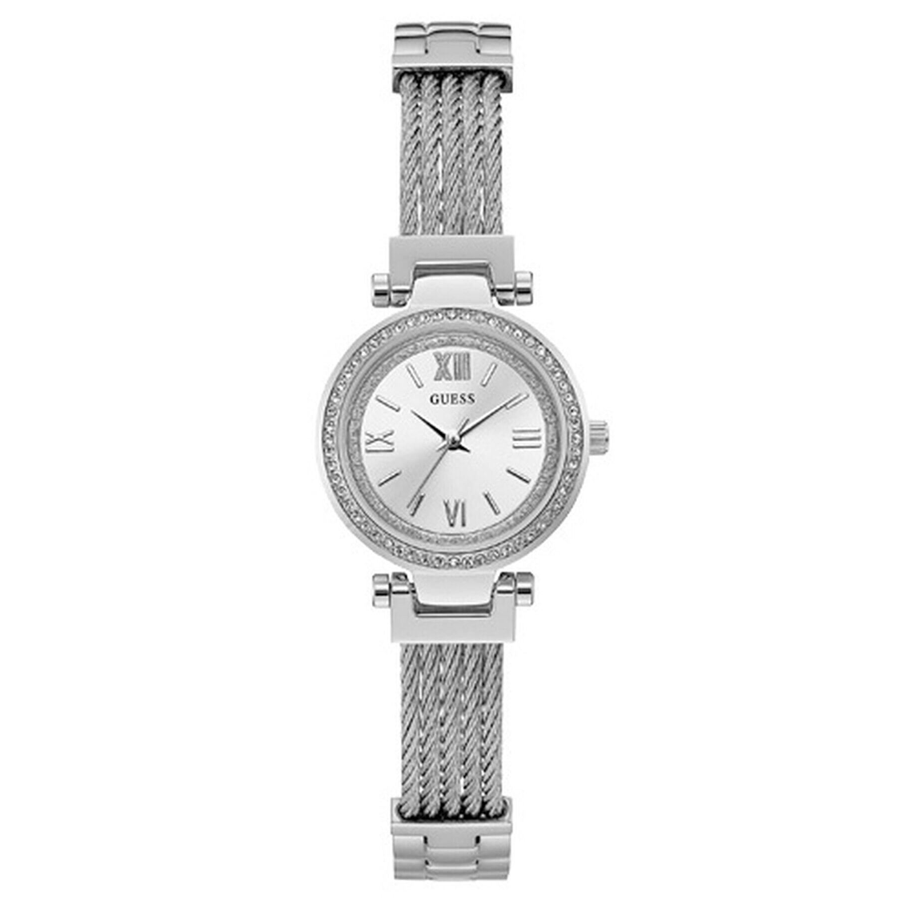 Guess Часовник Mini Soho W1009L1 Сребрист - Pepit.bg