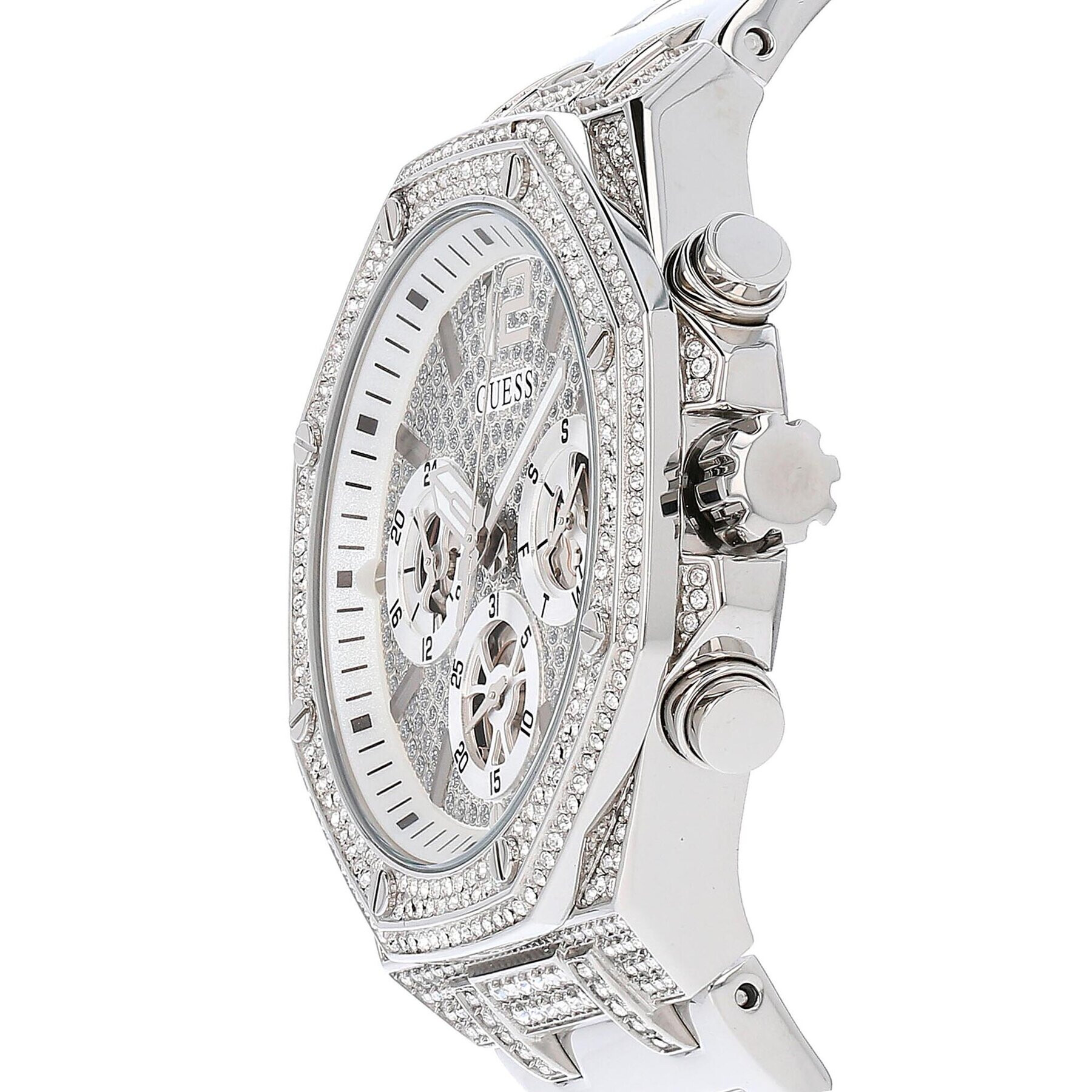 Guess Часовник Momentum GW0419G1 Сребрист - Pepit.bg