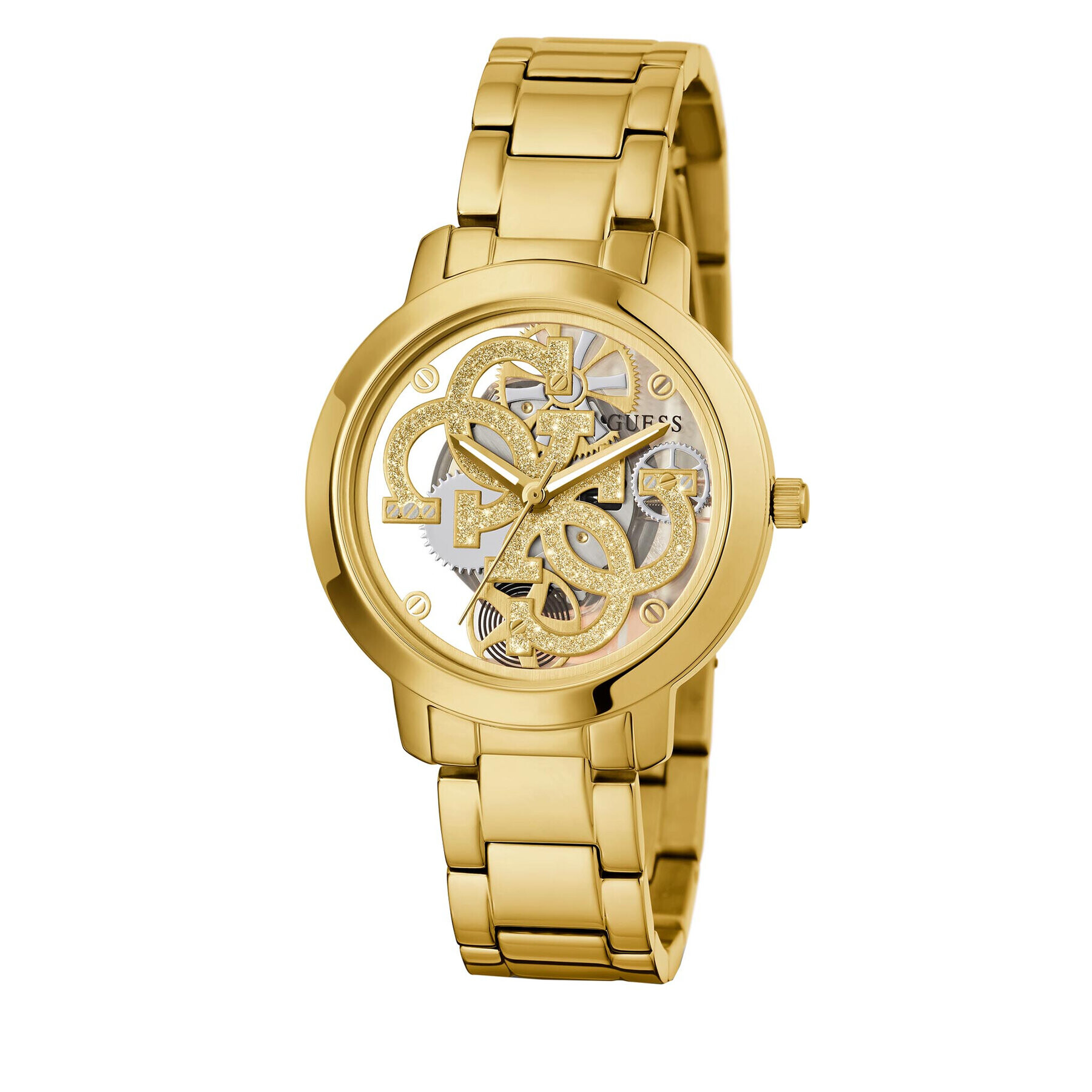 Guess Часовник Night Life GW0300L2 Златист - Pepit.bg