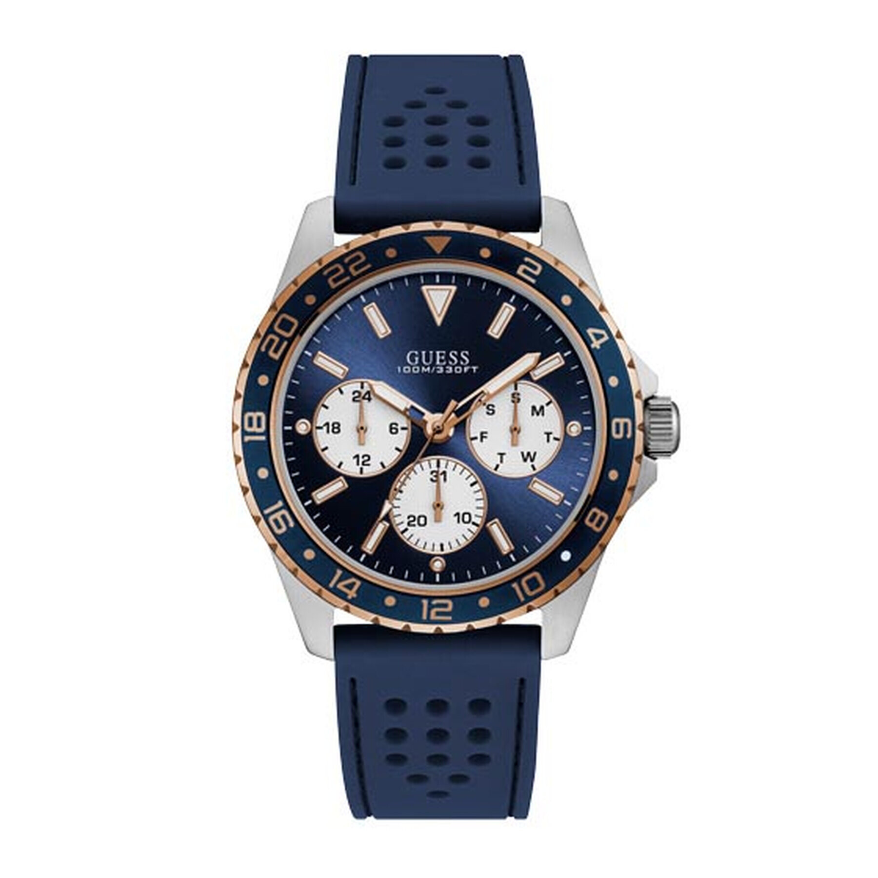Guess Часовник Odyssey W1108G4 Тъмносин - Pepit.bg