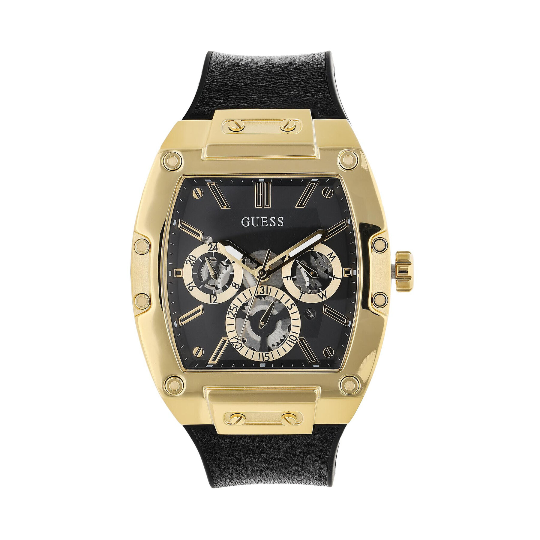 Guess Часовник Phoenix GW0202G1 Черен - Pepit.bg