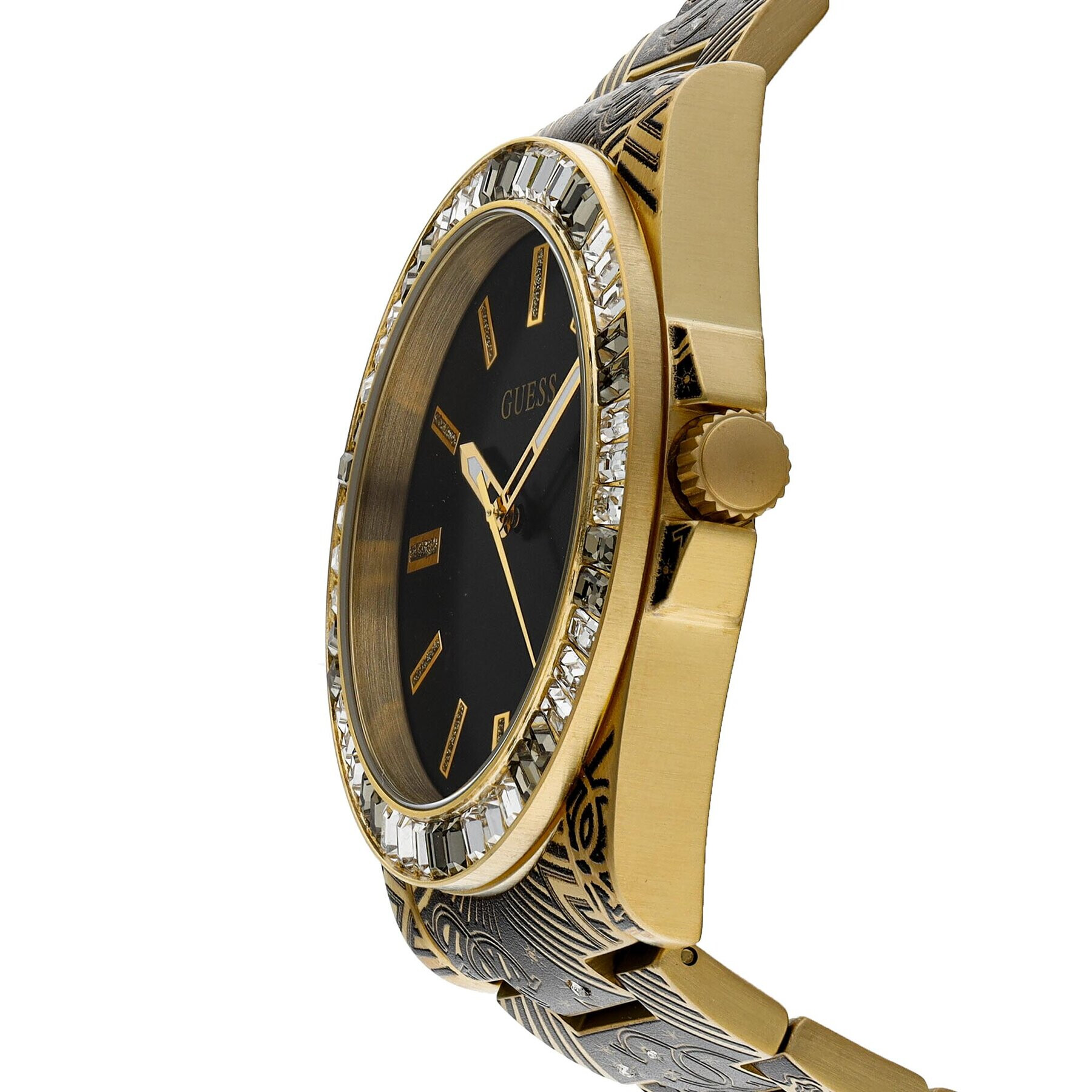 Guess Часовник Throne GW0496G2 Златист - Pepit.bg