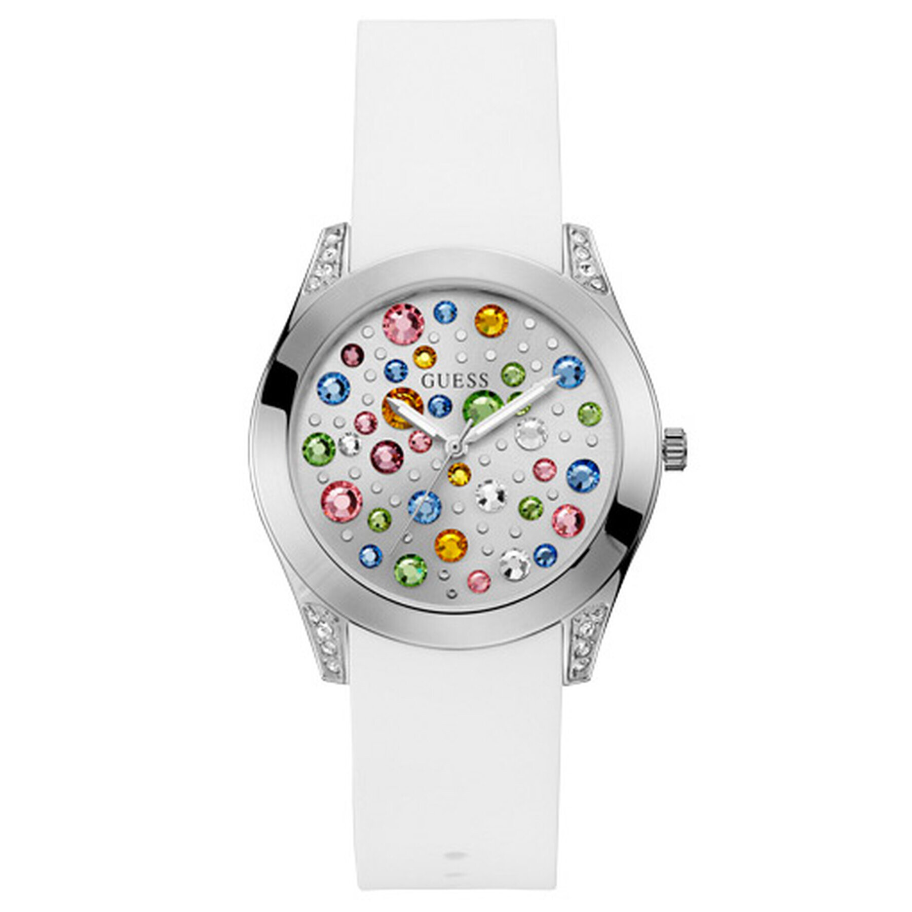 Guess Часовник Wonderlust W1059L1 Бял - Pepit.bg