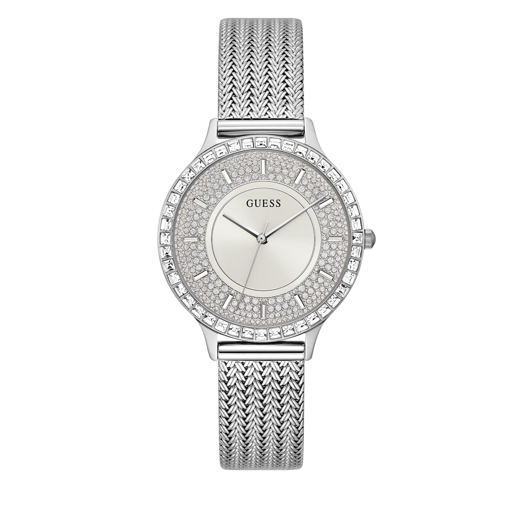 Guess Часовник Work Life GW0402L1 Сребрист - Pepit.bg