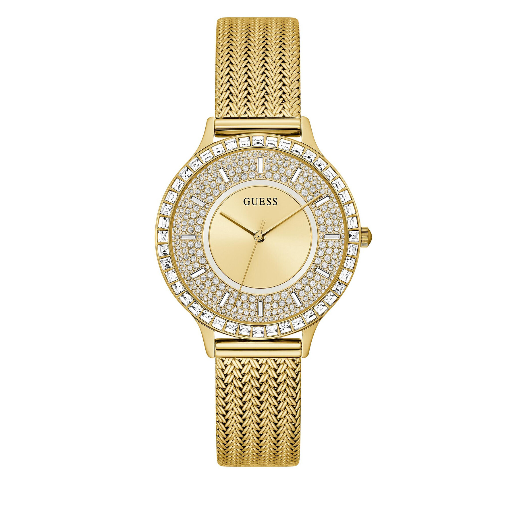 Guess Часовник Work Life GW0402L2 Златист - Pepit.bg