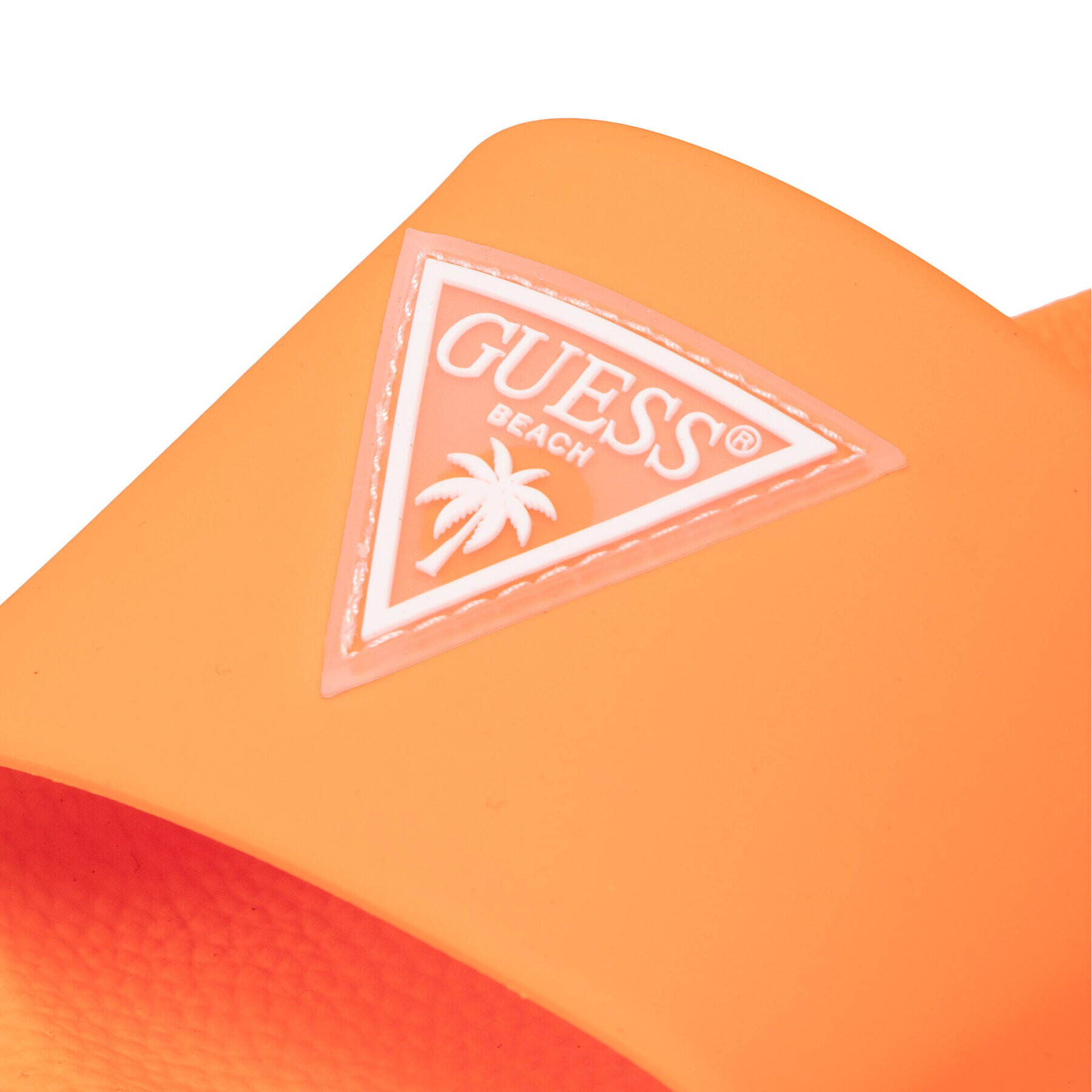 Guess Чехли Beach Slippers E2GZ00 BB00F Оранжев - Pepit.bg