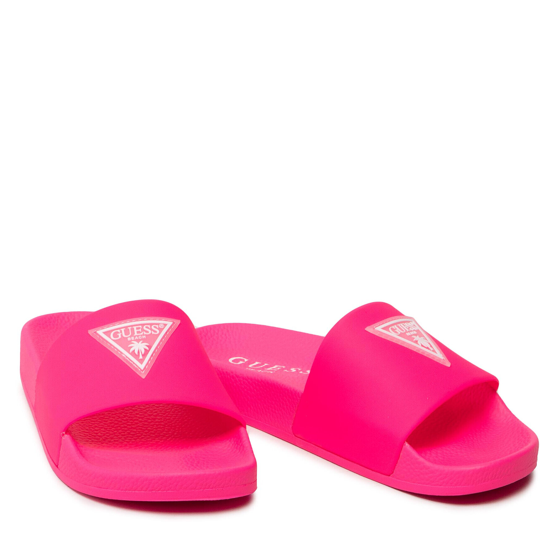 Guess Чехли Beach Slippers E2GZ00 BB00F Розов - Pepit.bg