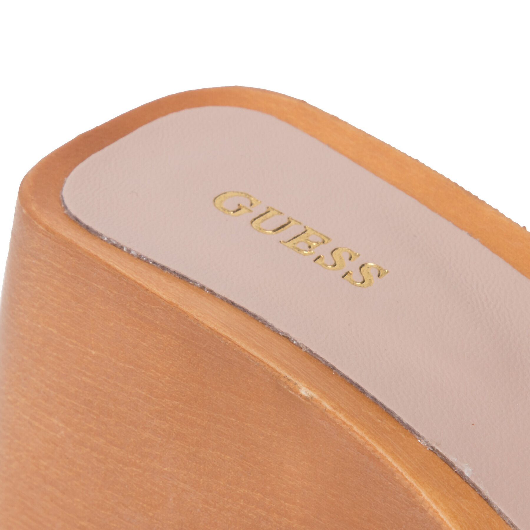 Guess Чехли Clarissa FL6CSS LEA01 Бежов - Pepit.bg