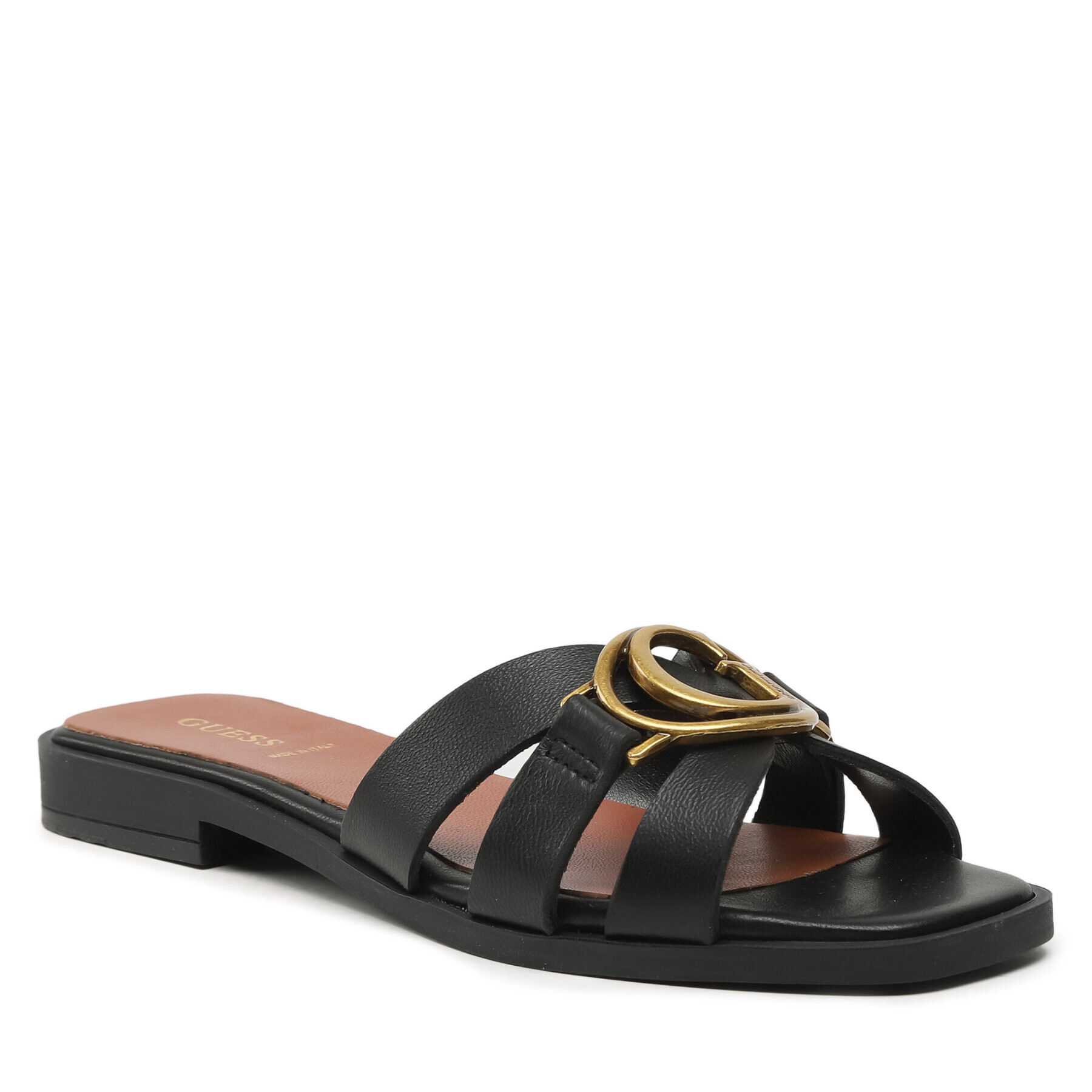 Guess Чехли Symo Made In Italy FL6SYM LEA19 Черен - Pepit.bg