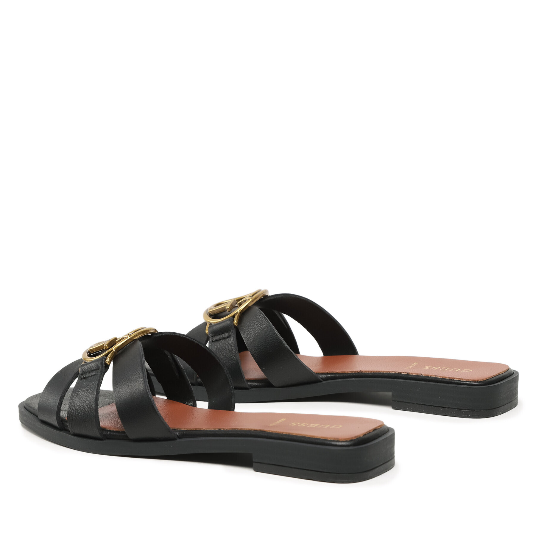 Guess Чехли Symo Made In Italy FL6SYM LEA19 Черен - Pepit.bg