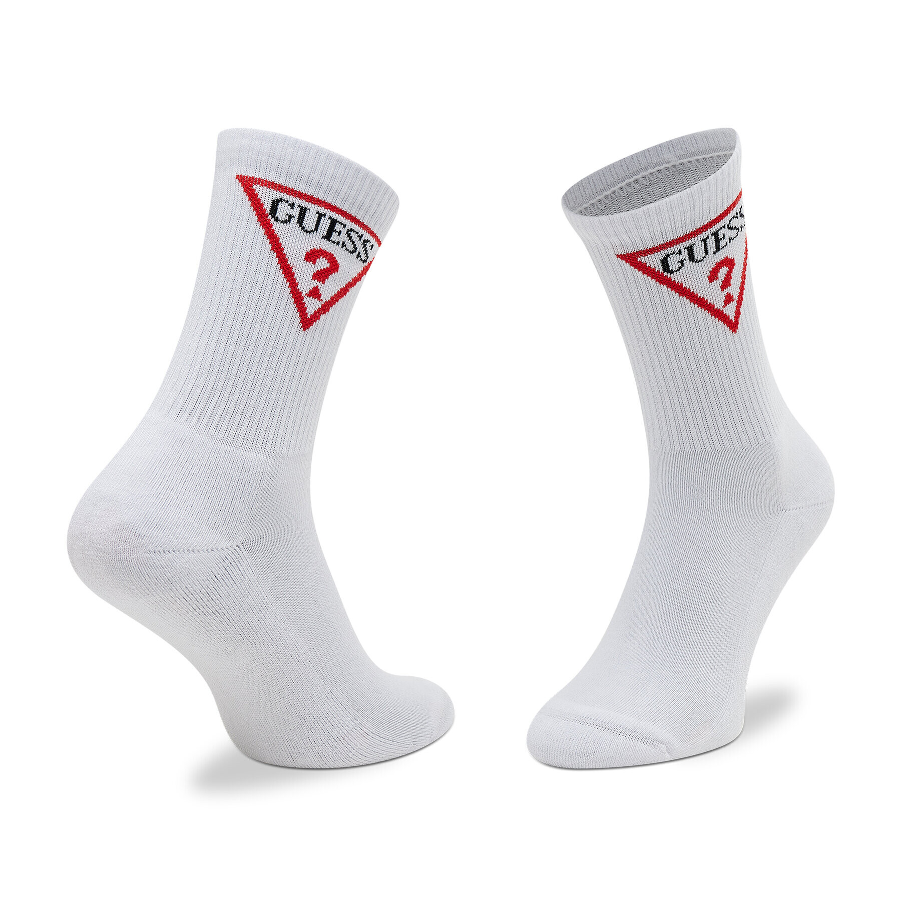 Guess Чорапи дълги дамски Ellen Sport Socks V2GZ00 ZZ00I r.OS Бял - Pepit.bg